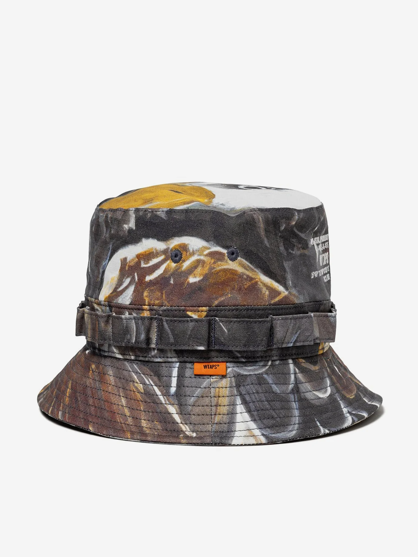 WTAPS 15 Ripstop Bucket Hat - Wed Camo - Image 3