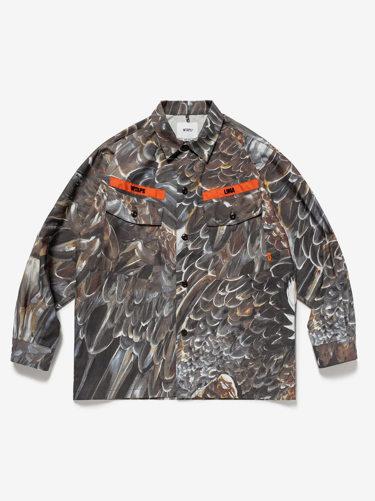 WTAPS 18 Utility Overshirt - Wed Camo