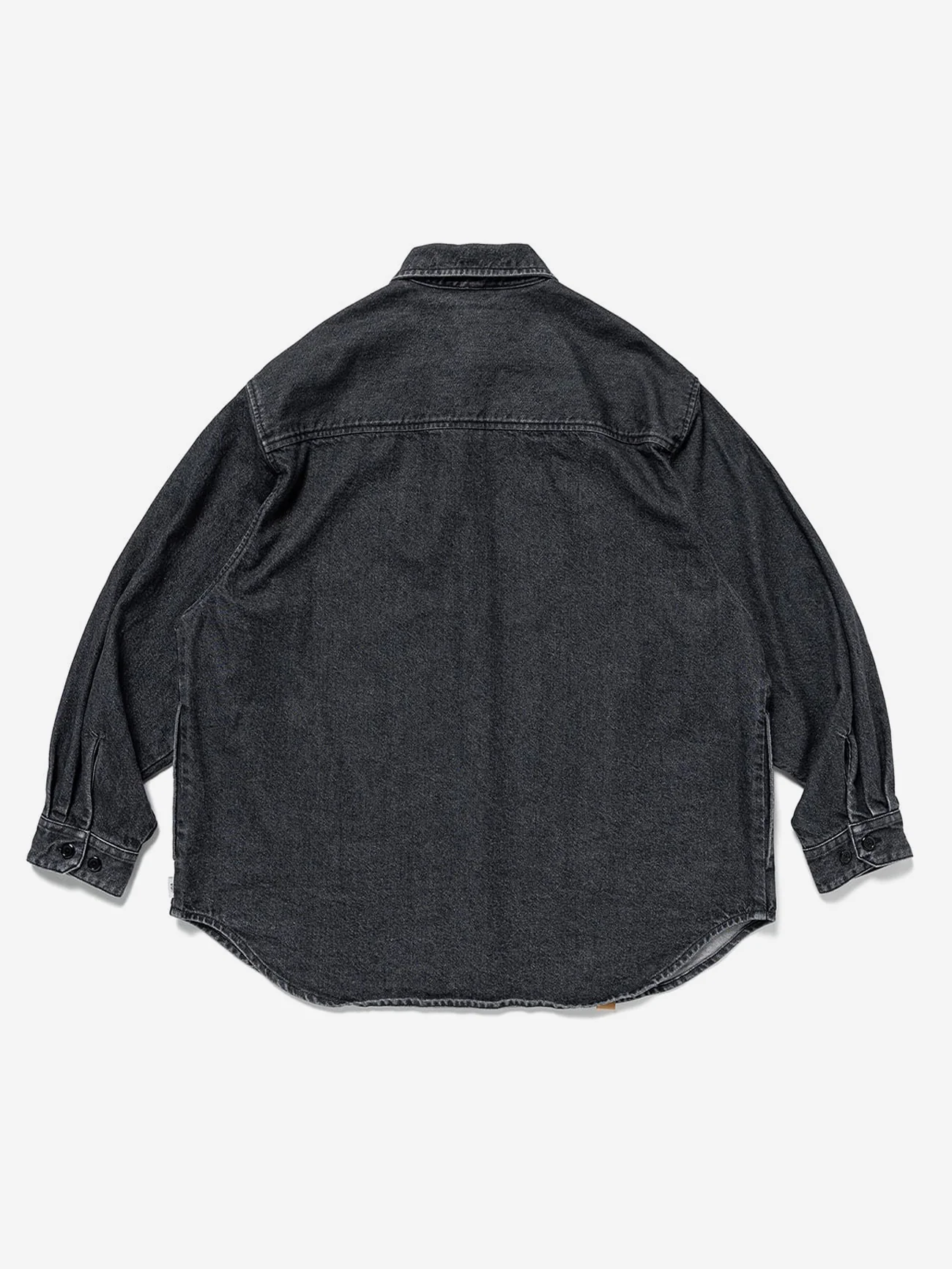 WTAPS 20 Long Sleeve Denim Shirt - Black - Image 3