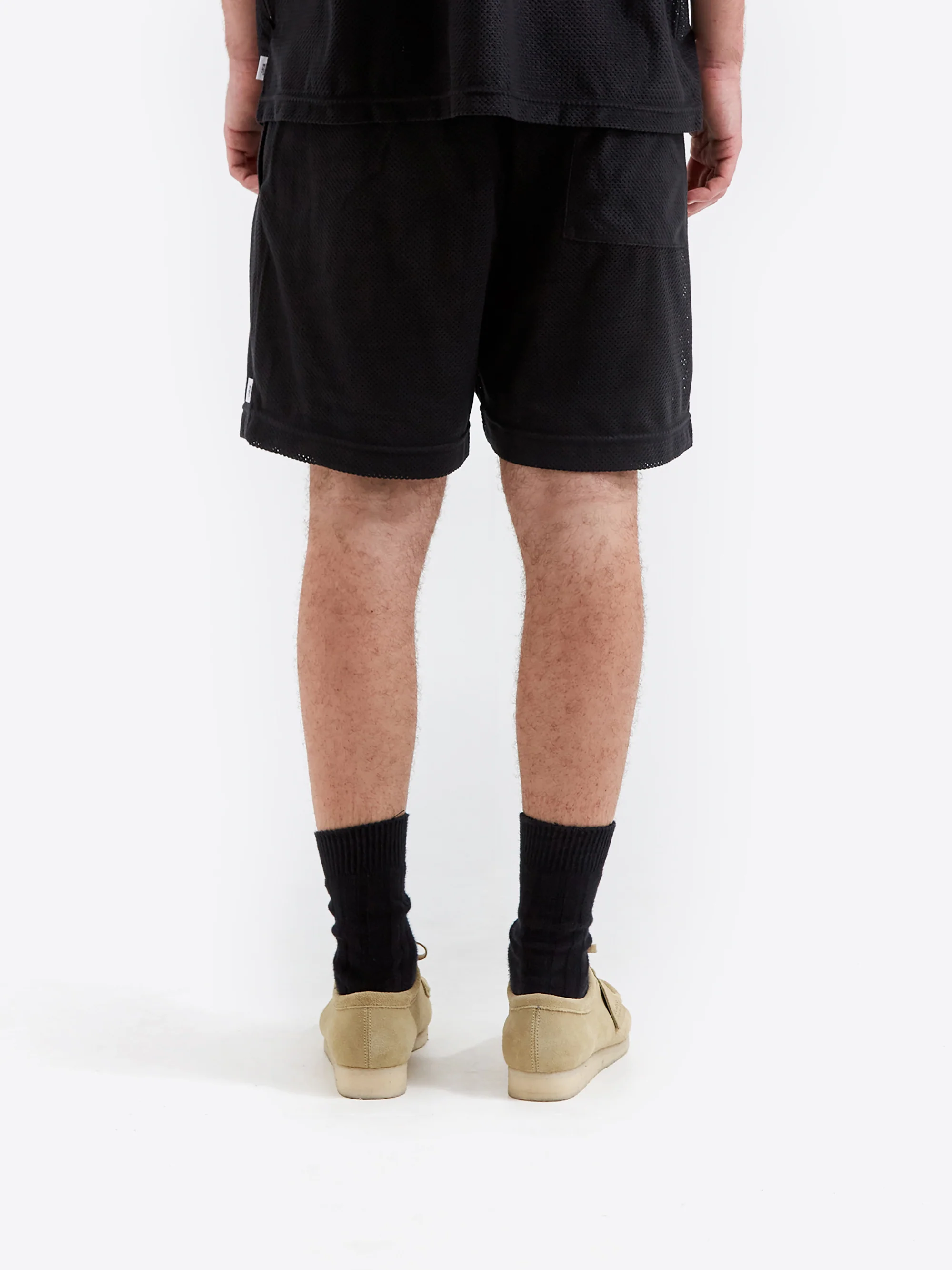 WTAPS Cut and Sewn 37 Drawstring Shorts - Black - Image 6