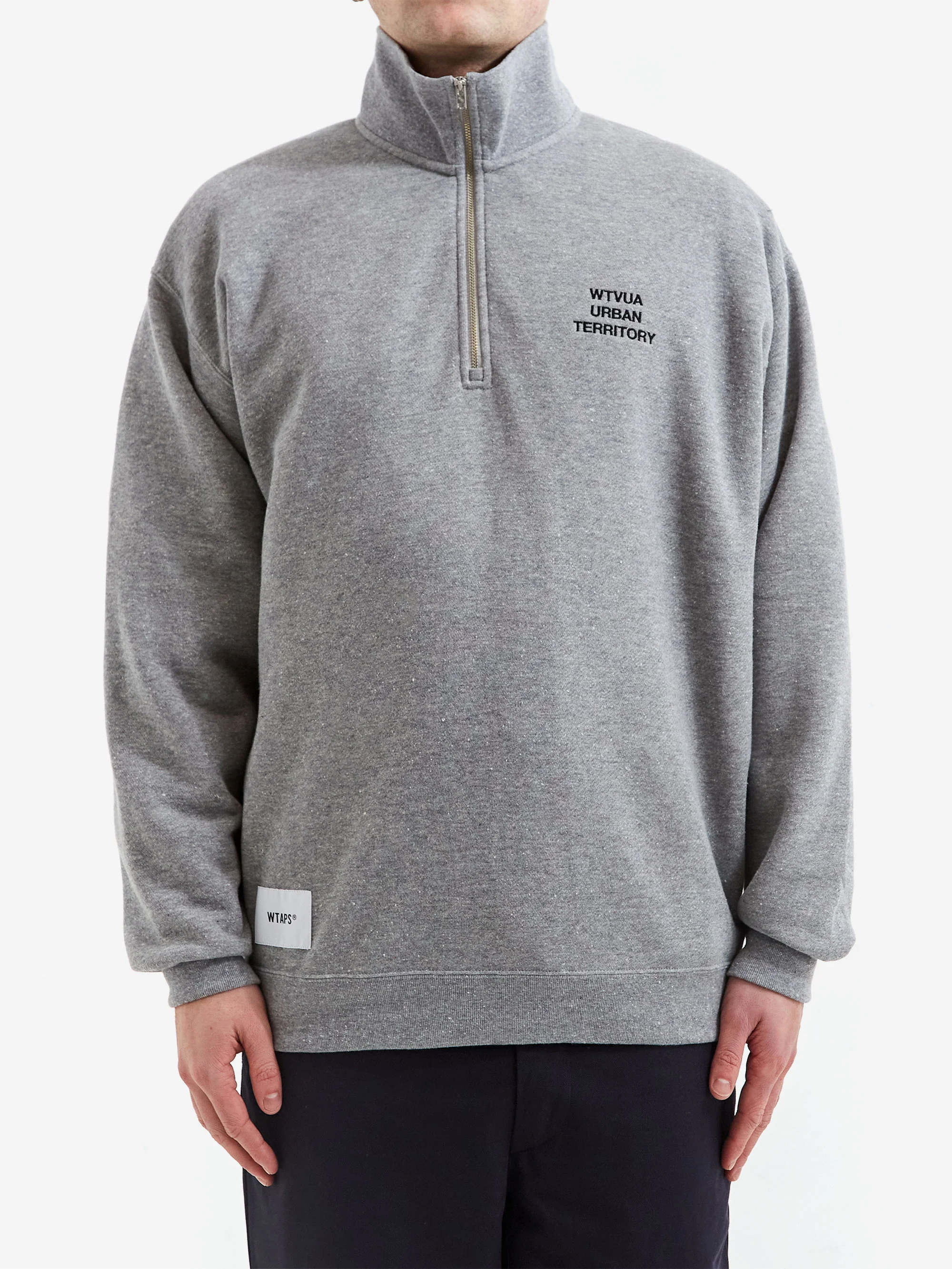 WTAPS Depst 01 Sweater - Ash Grey - Image 2