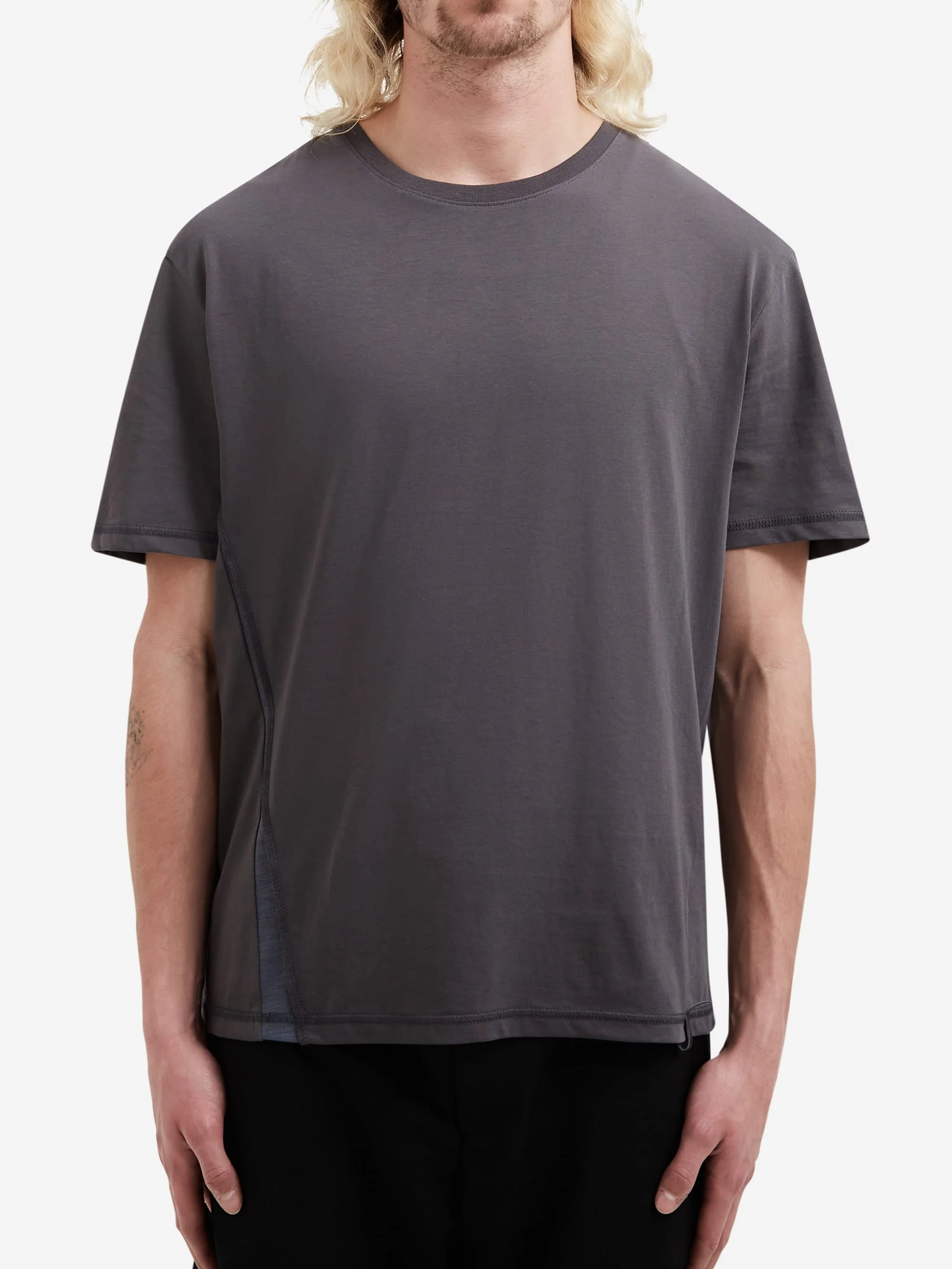 XLIM Panel T-Shirt - Grey - Image 2