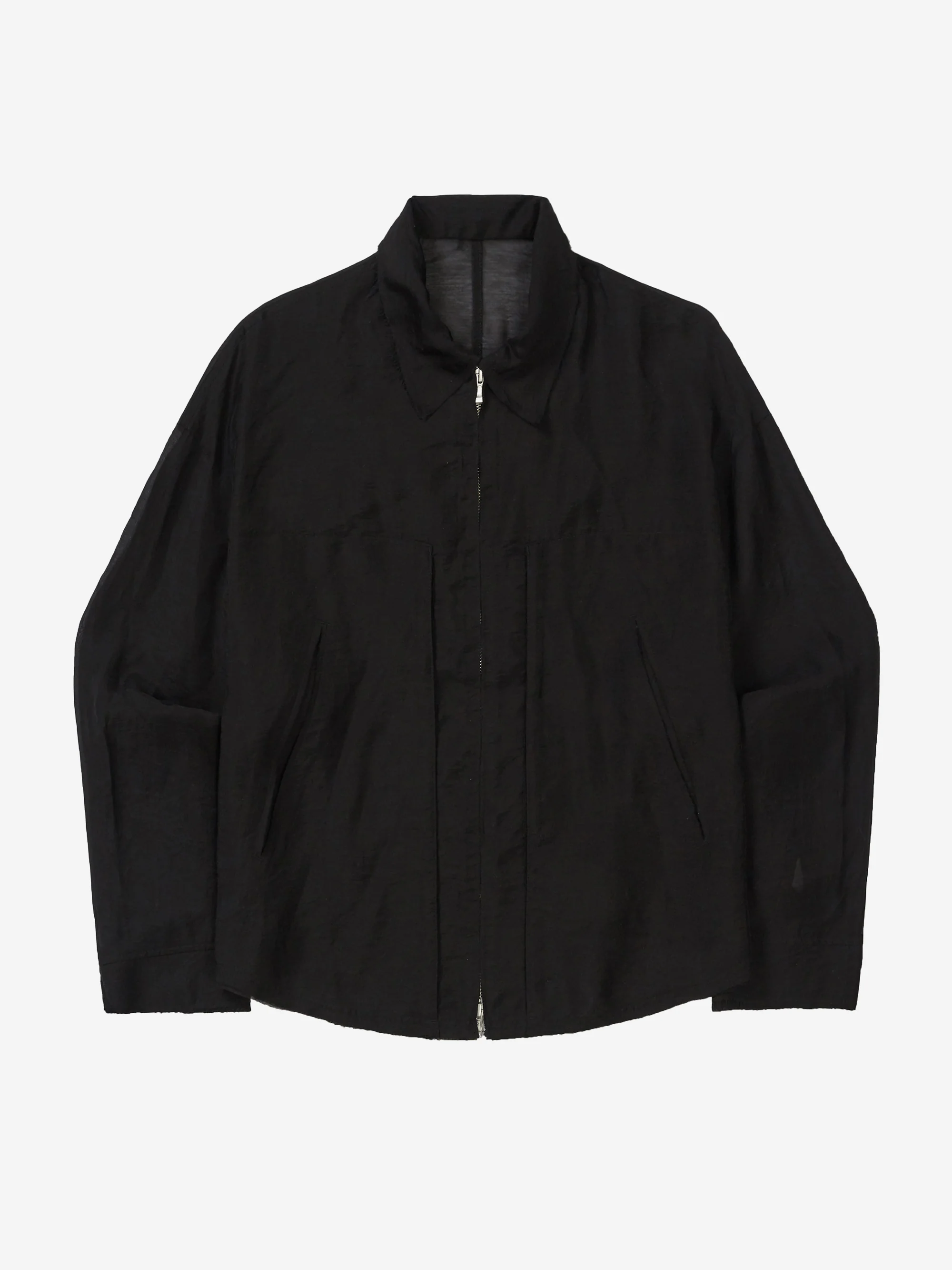 XLIM Unhem Zip Shirt - Black