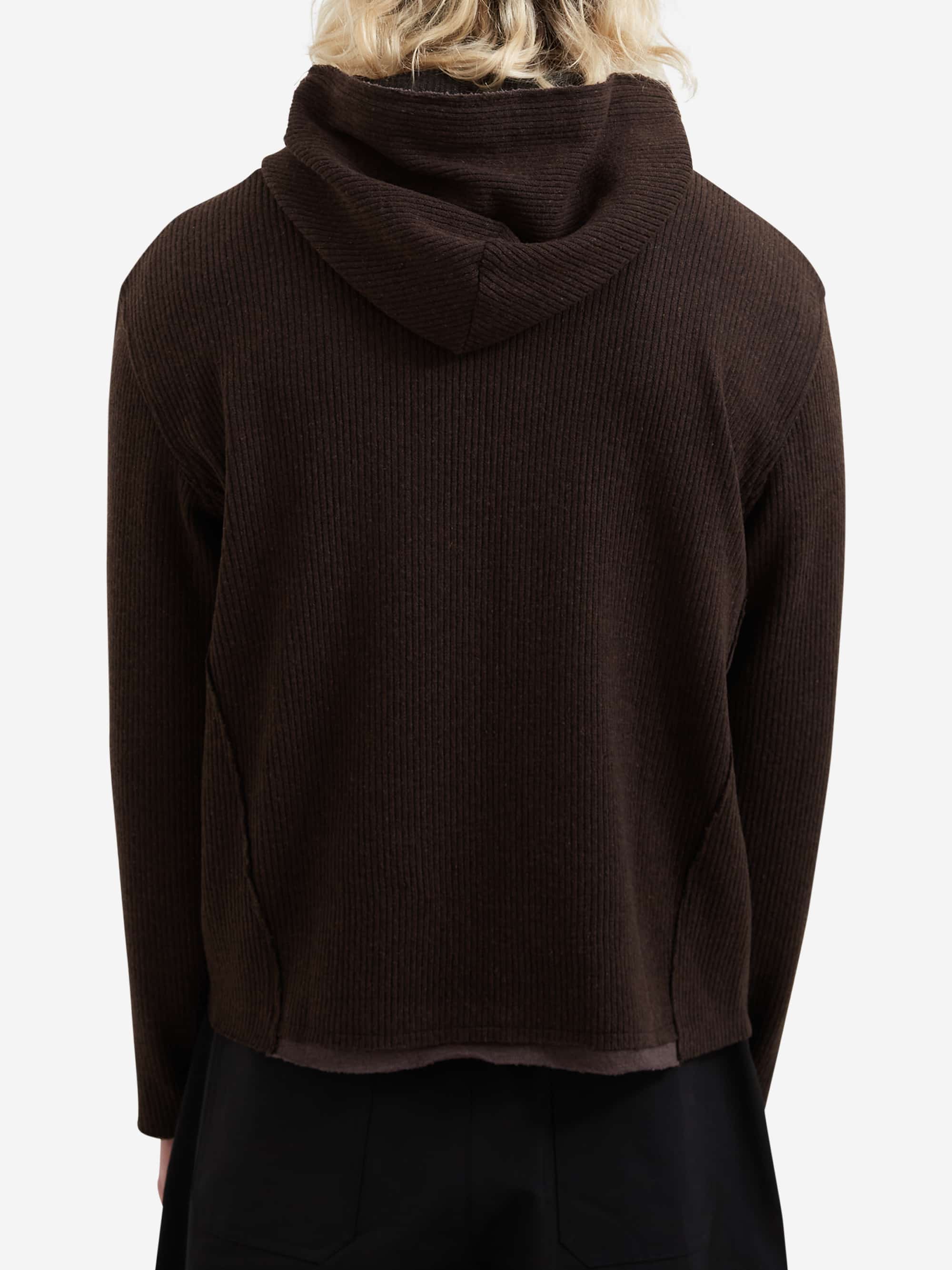 XLIM Zip Hoodie - Brown - Image 7