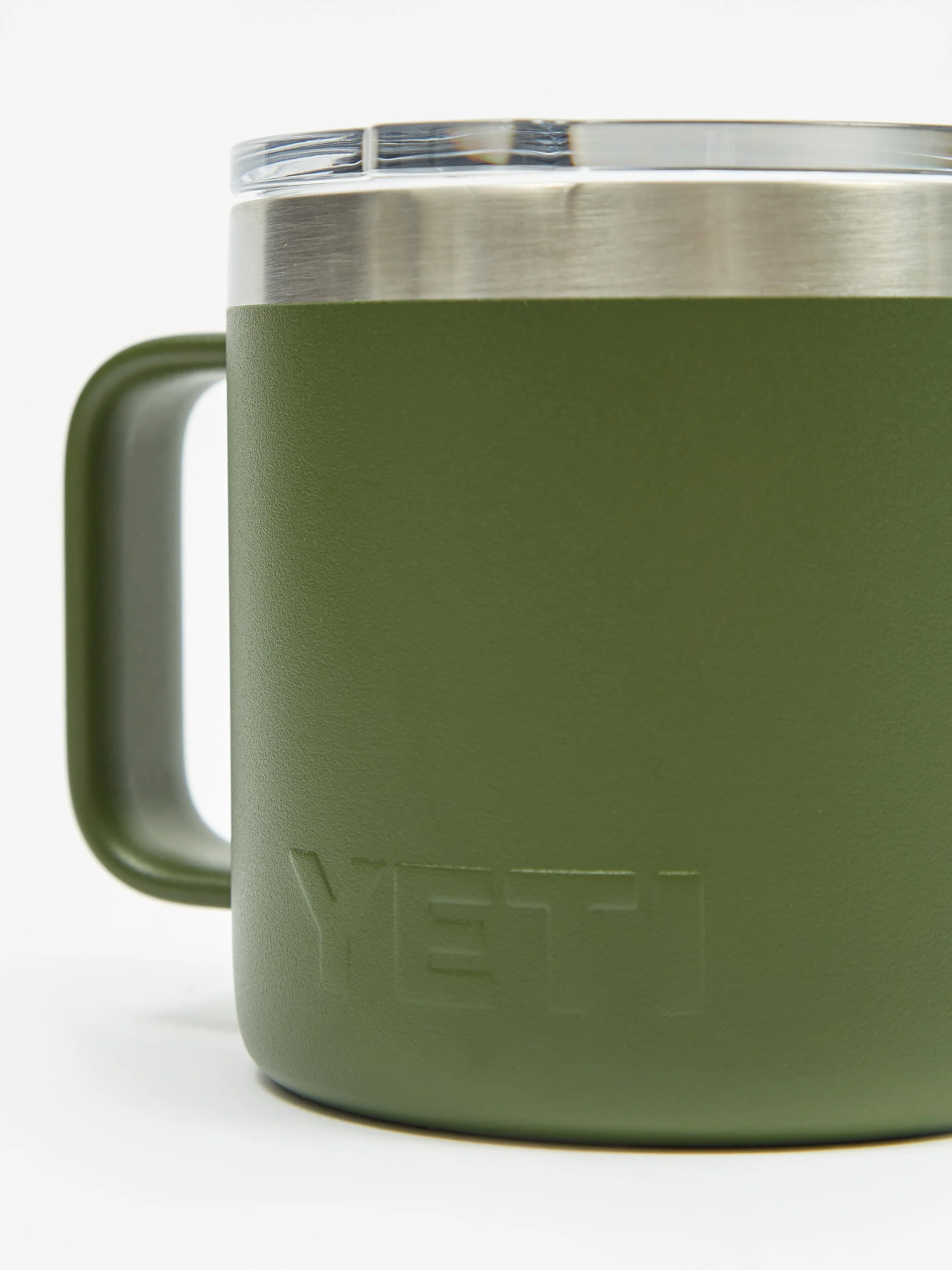 YETI Rambler 14oz Mug - Highlands Olive - Image 4