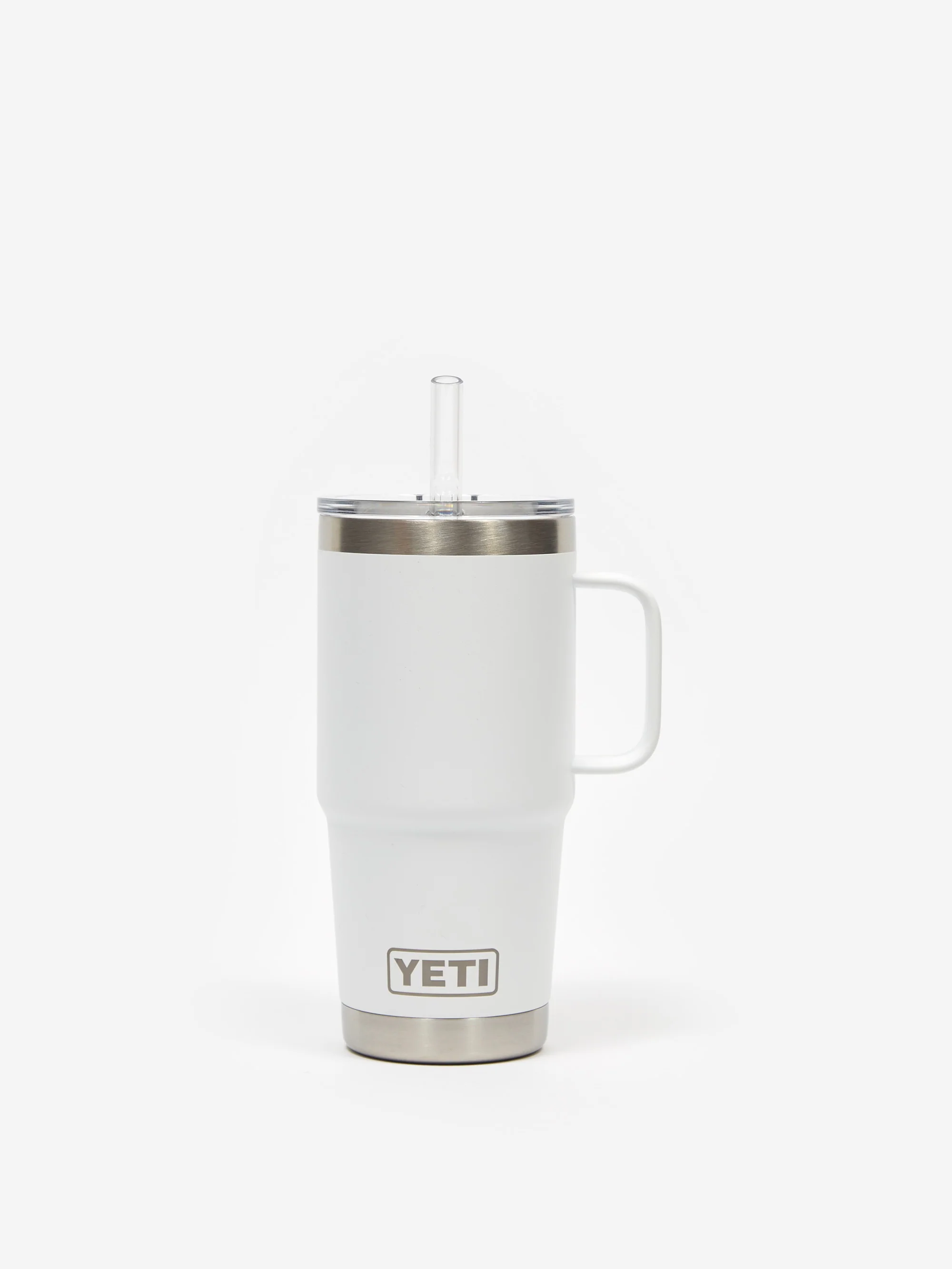 YETI Rambler 25oz Straw Mug - White