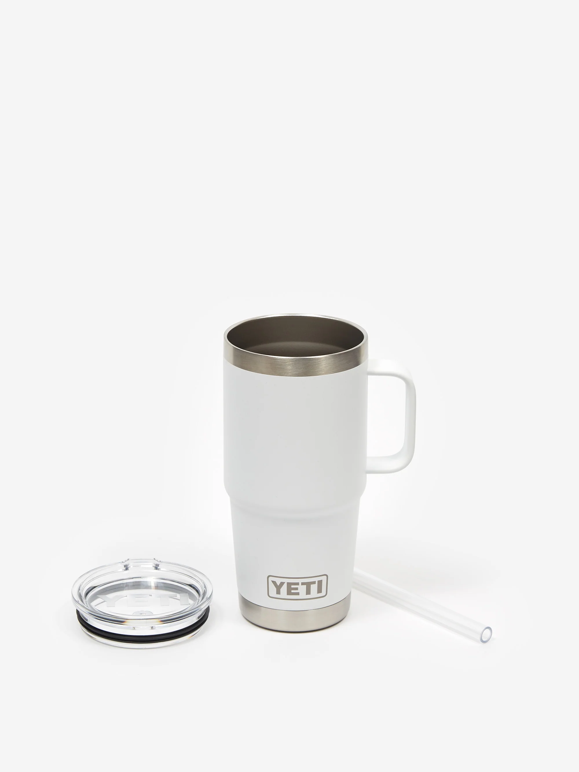 YETI Rambler 25oz Straw Mug - White - Image 5