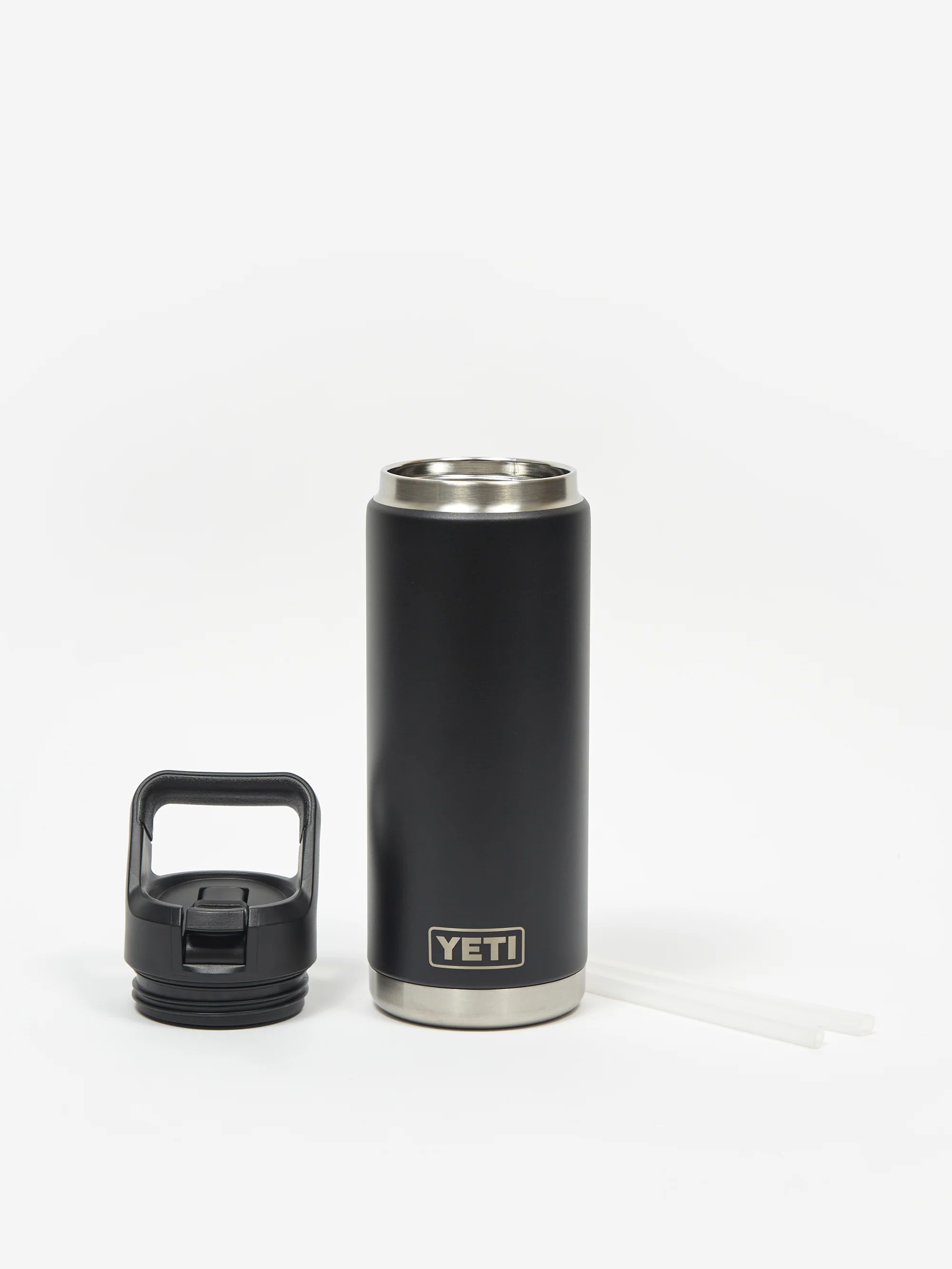 YETI Rambler 26oz Straw Bottle - Black - Image 4