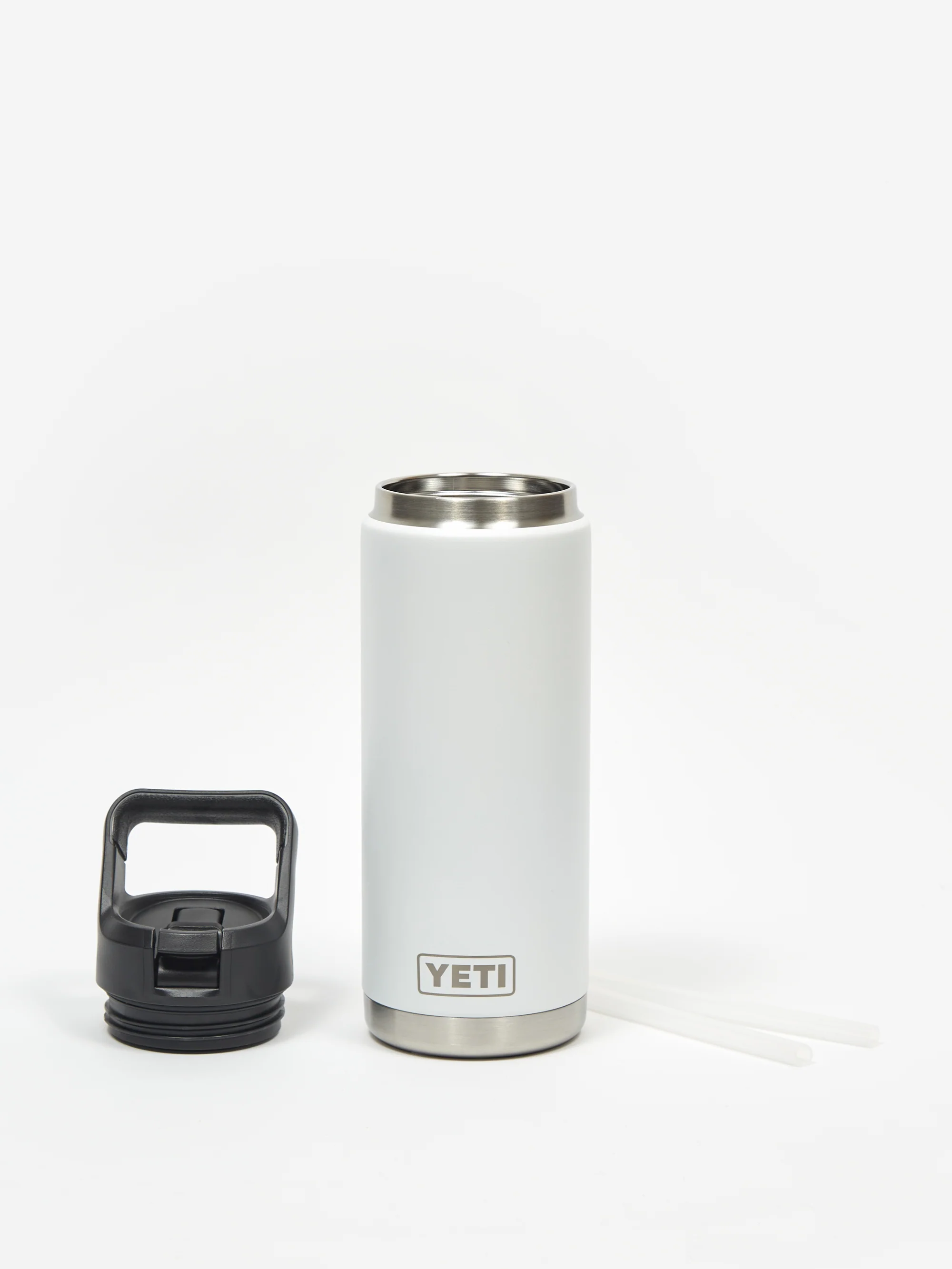 YETI Rambler 26oz Straw Bottle - White - Image 4