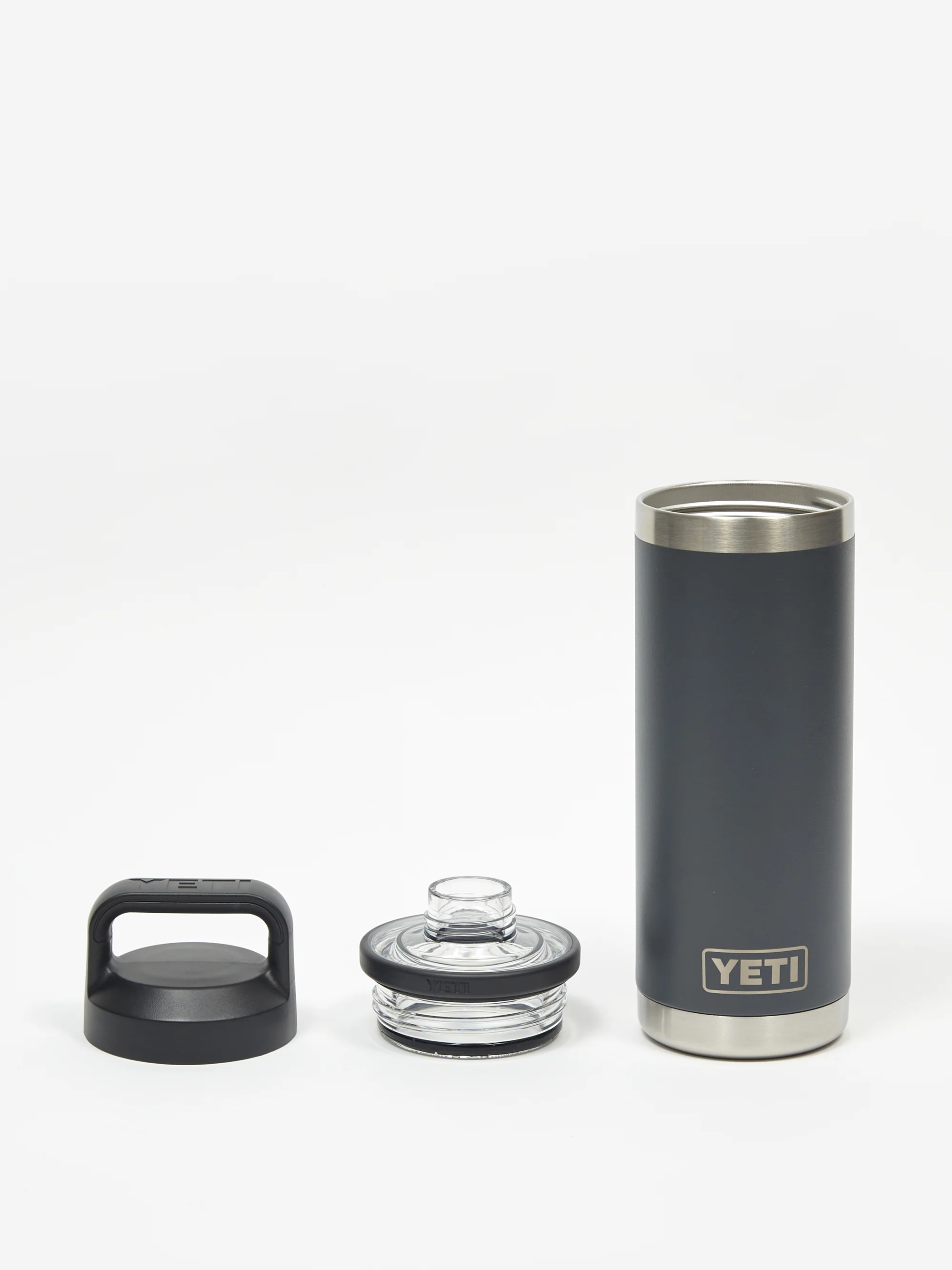 YETI Rambler Bottle Chug 18oz - Charcoal - Image 5