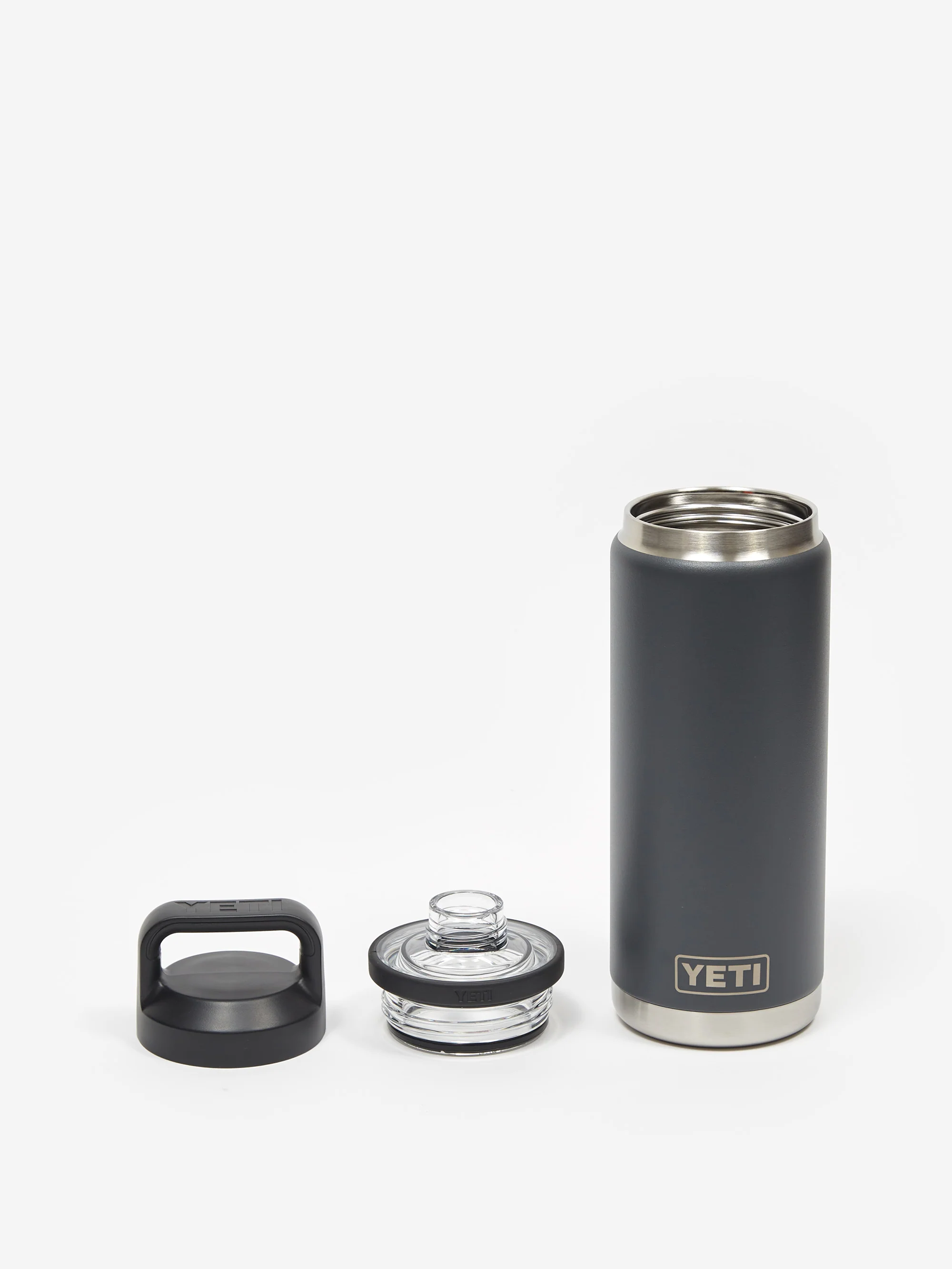 YETI Rambler Bottle Chug 26oz - Charcoal - Image 5