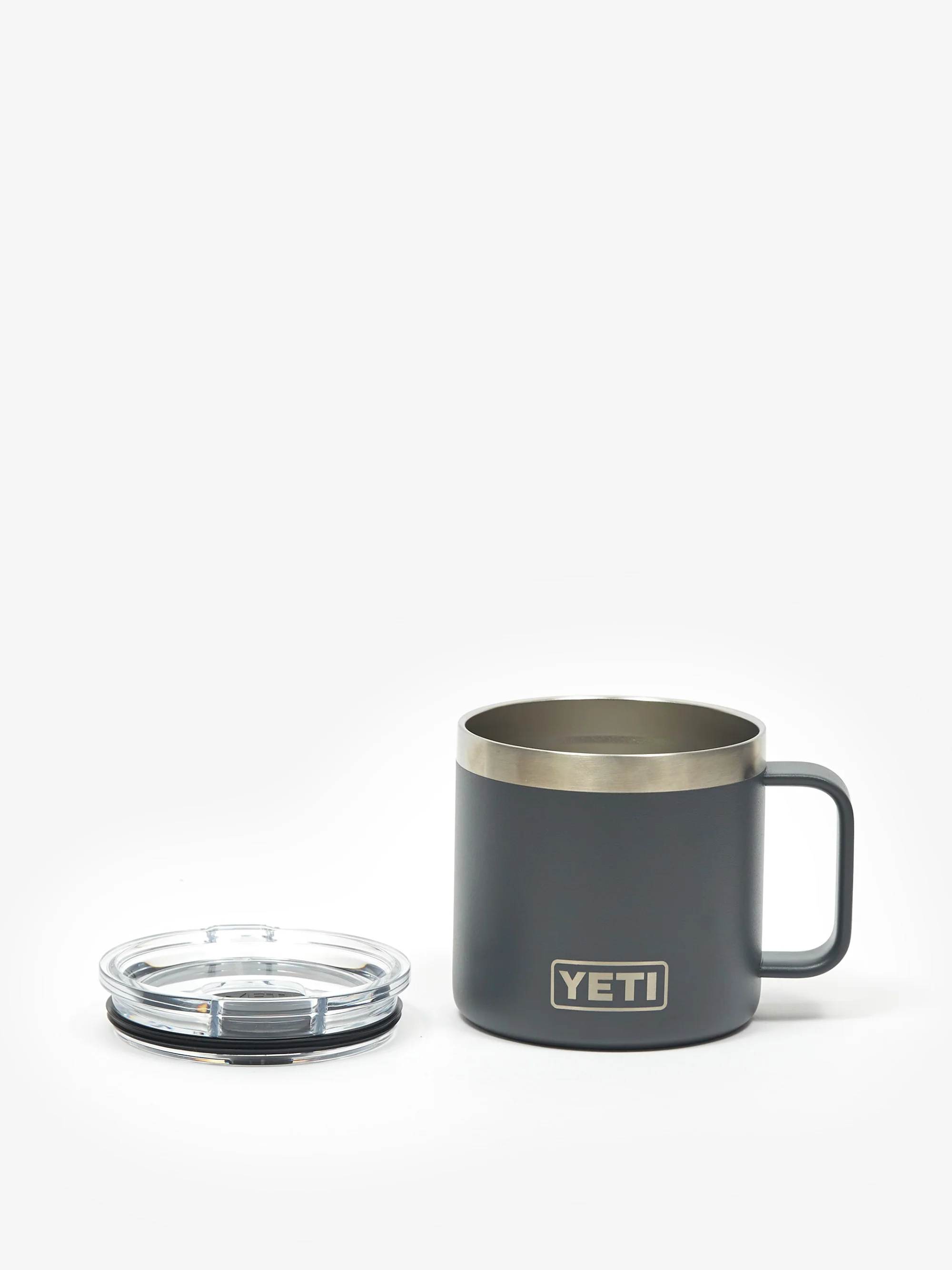 YETI Rambler Mug 14oz - Charcoal - Image 3