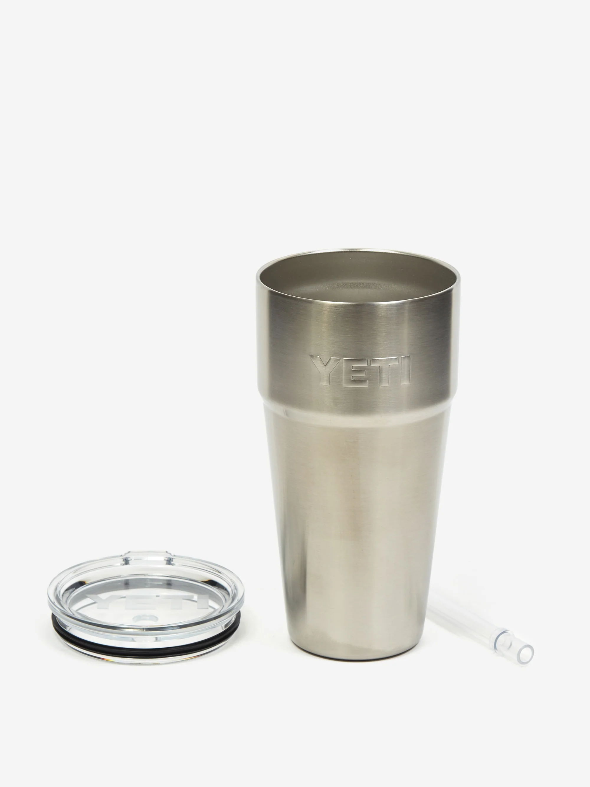 YETI Rambler Straw Cup - Stainless Steel - Image 2