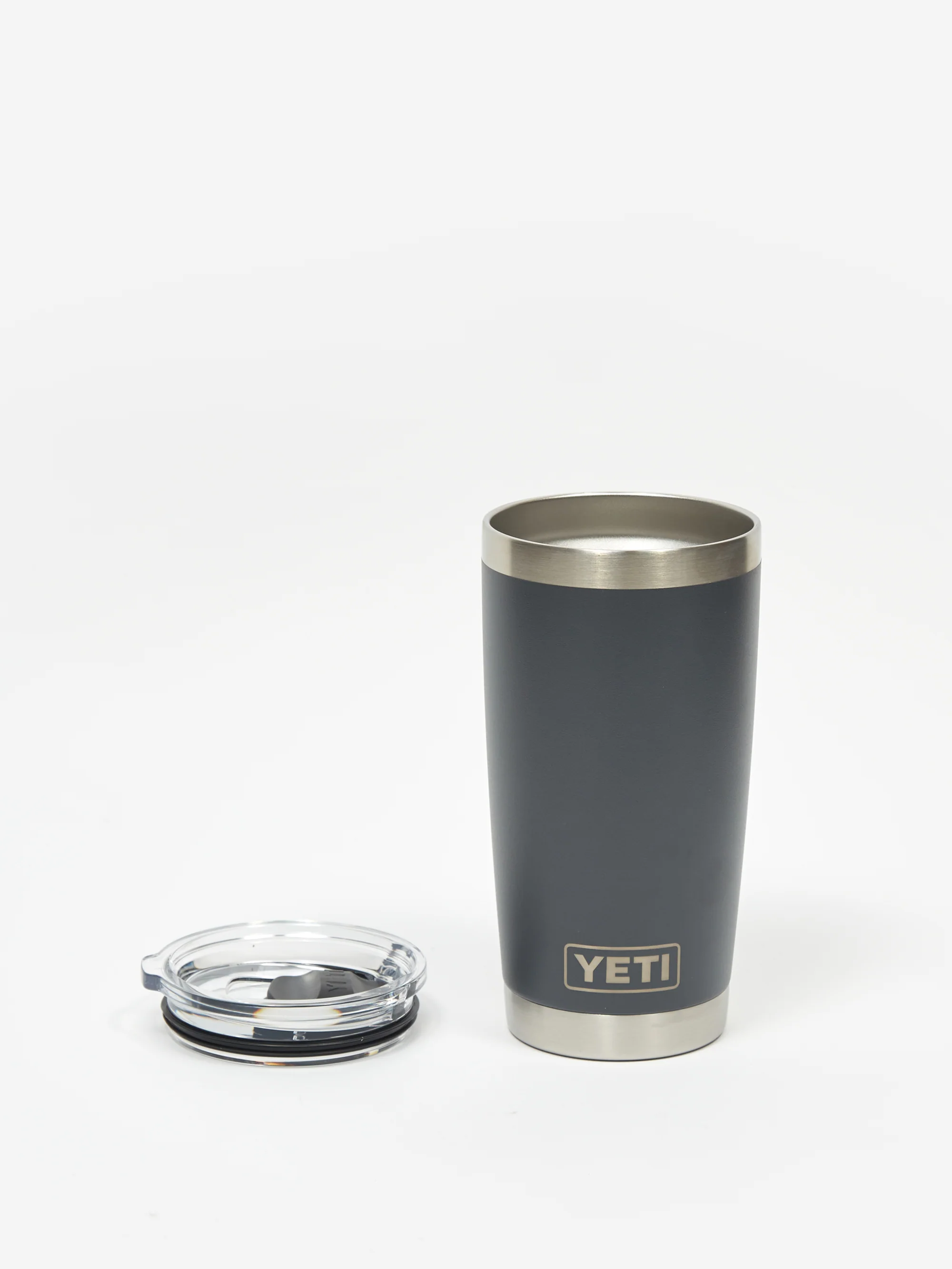 YETI Rambler Tumbler 20oz - Charcoal - Image 4