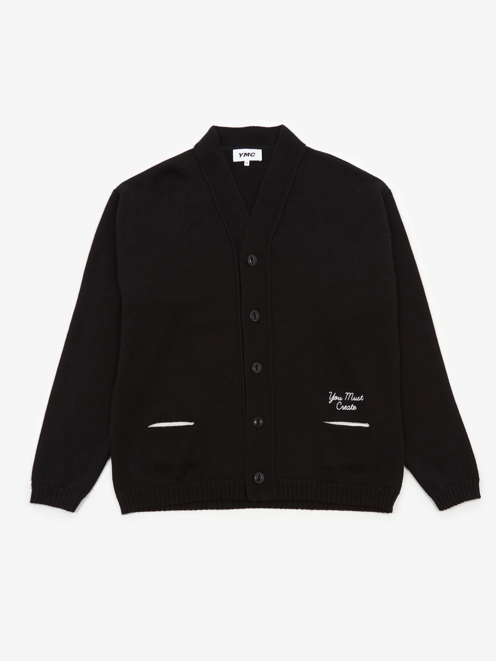 YMC Archie Cardigan - Black