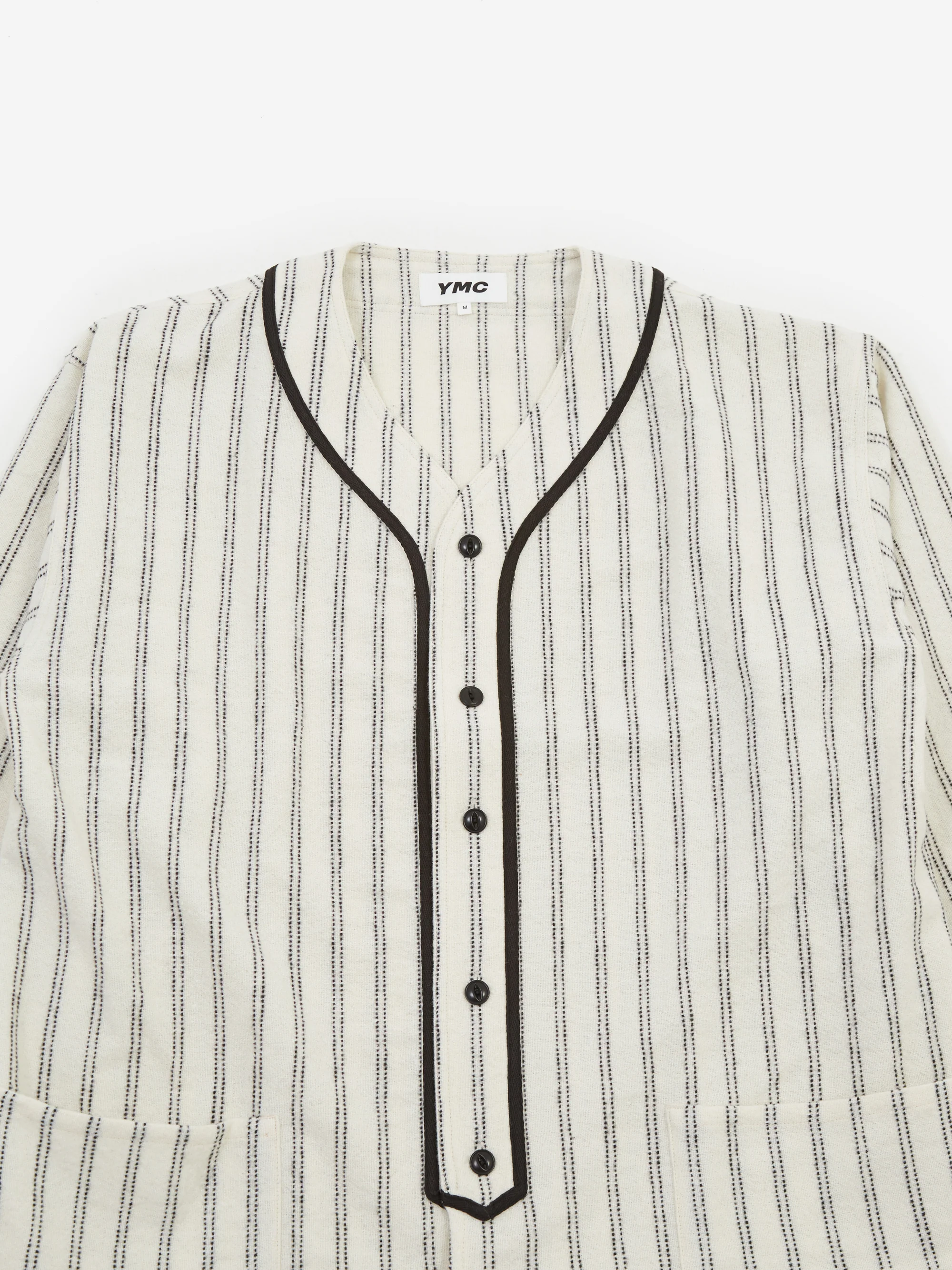 YMC Baseball Overshirt - Ecru - Image 2