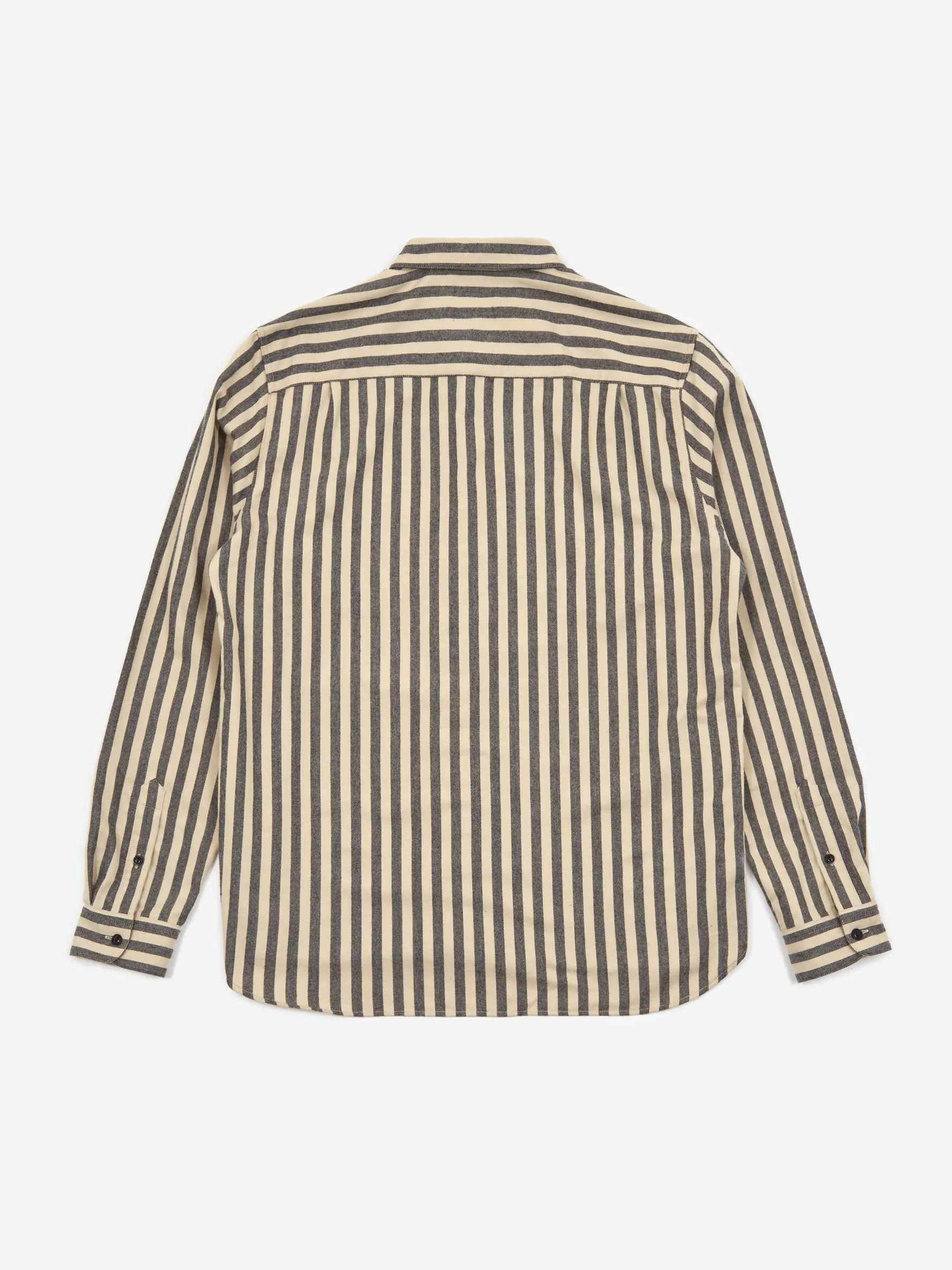 YMC Curtis Shirt - Ecru/Grey - Image 4