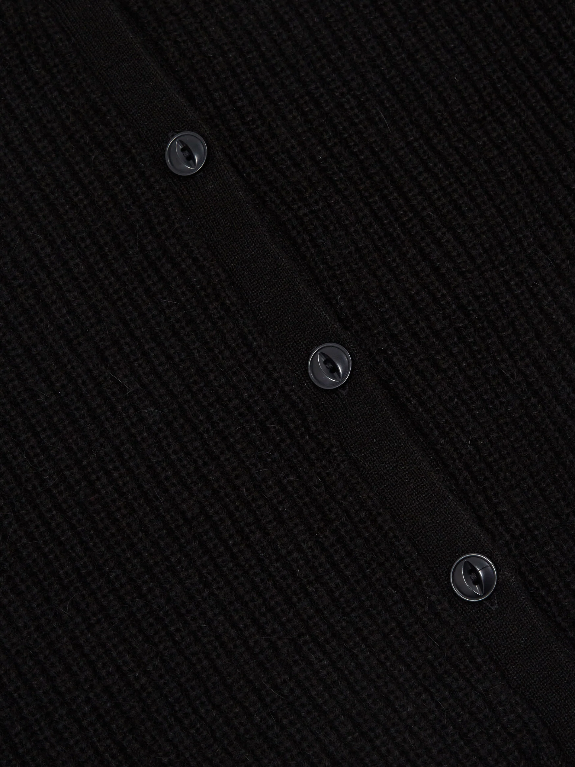 YMC Kurt Cardigan - Black - Image 4