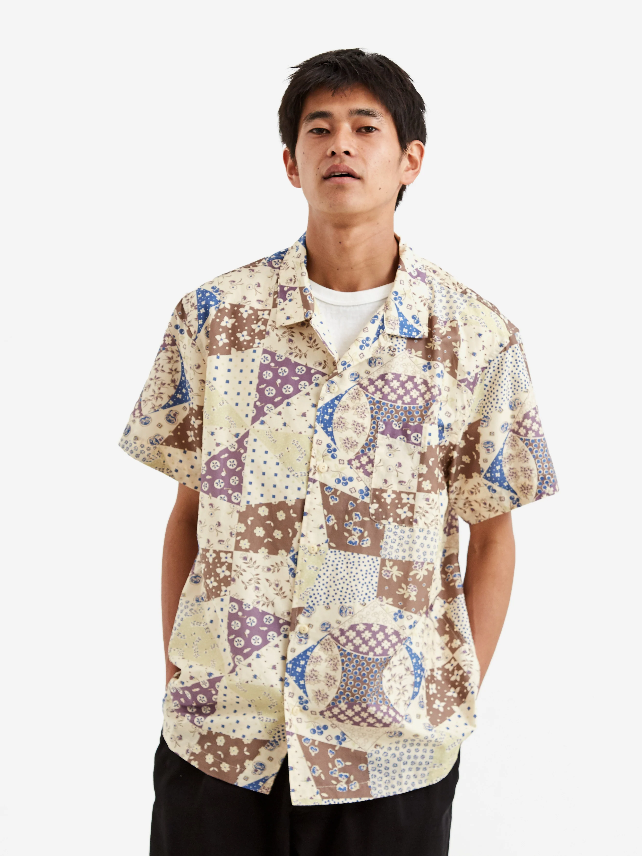 YMC Malick Shortsleeve Shirt - Multi - Image 7