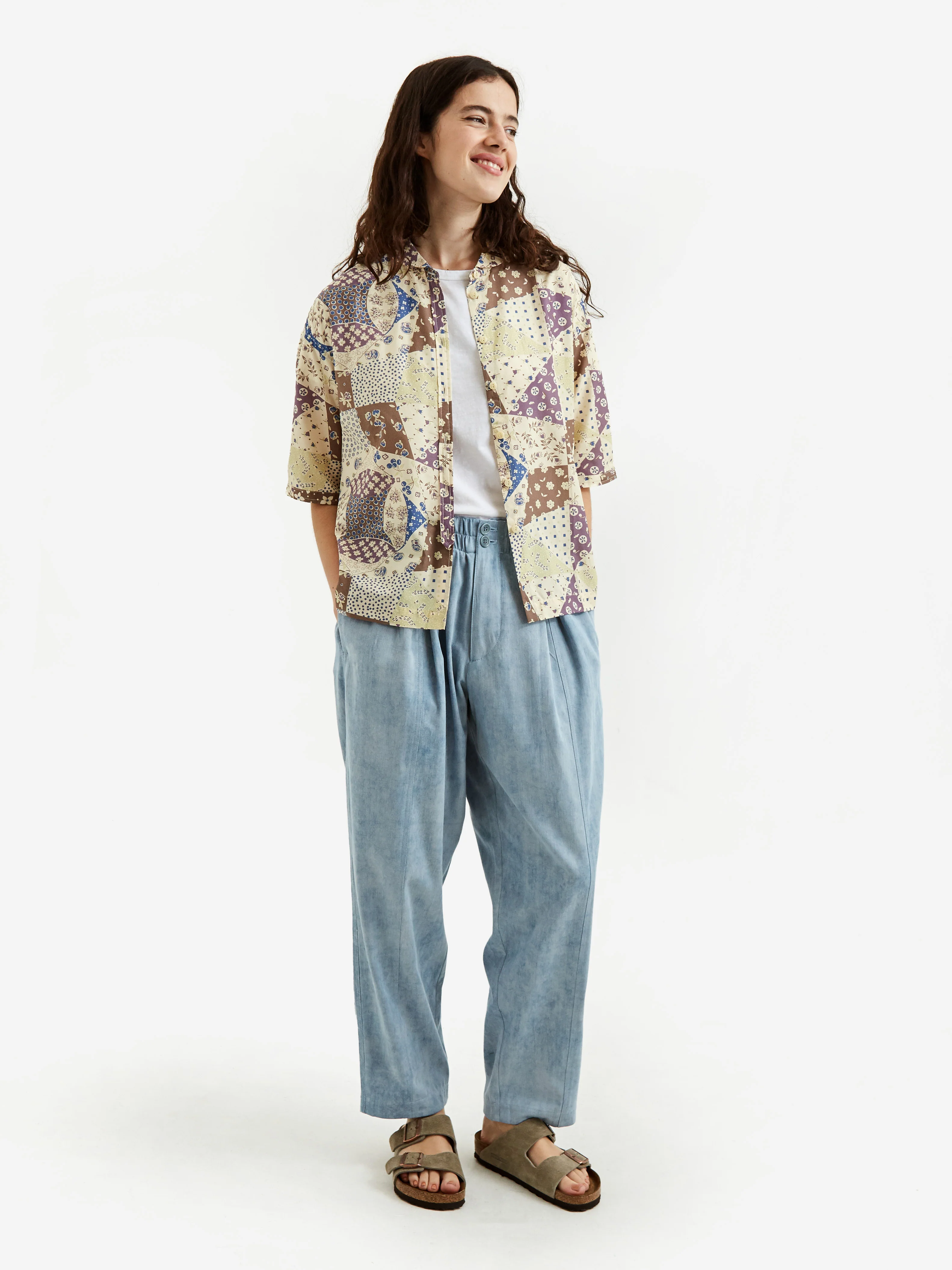 YMC Marianne Shortsleeve Shirt - Multi - Image 2