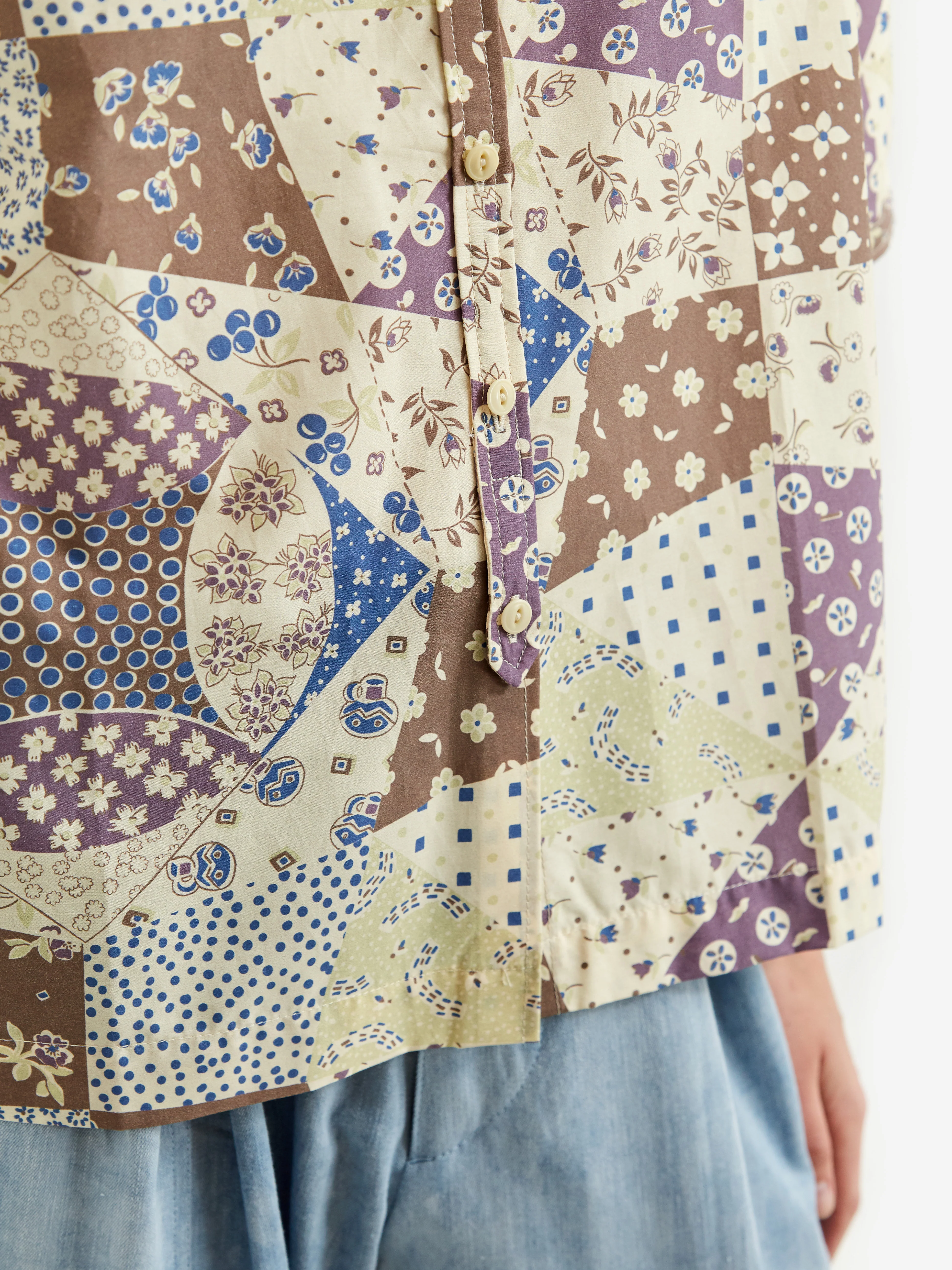 YMC Marianne Shortsleeve Shirt - Multi - Image 3