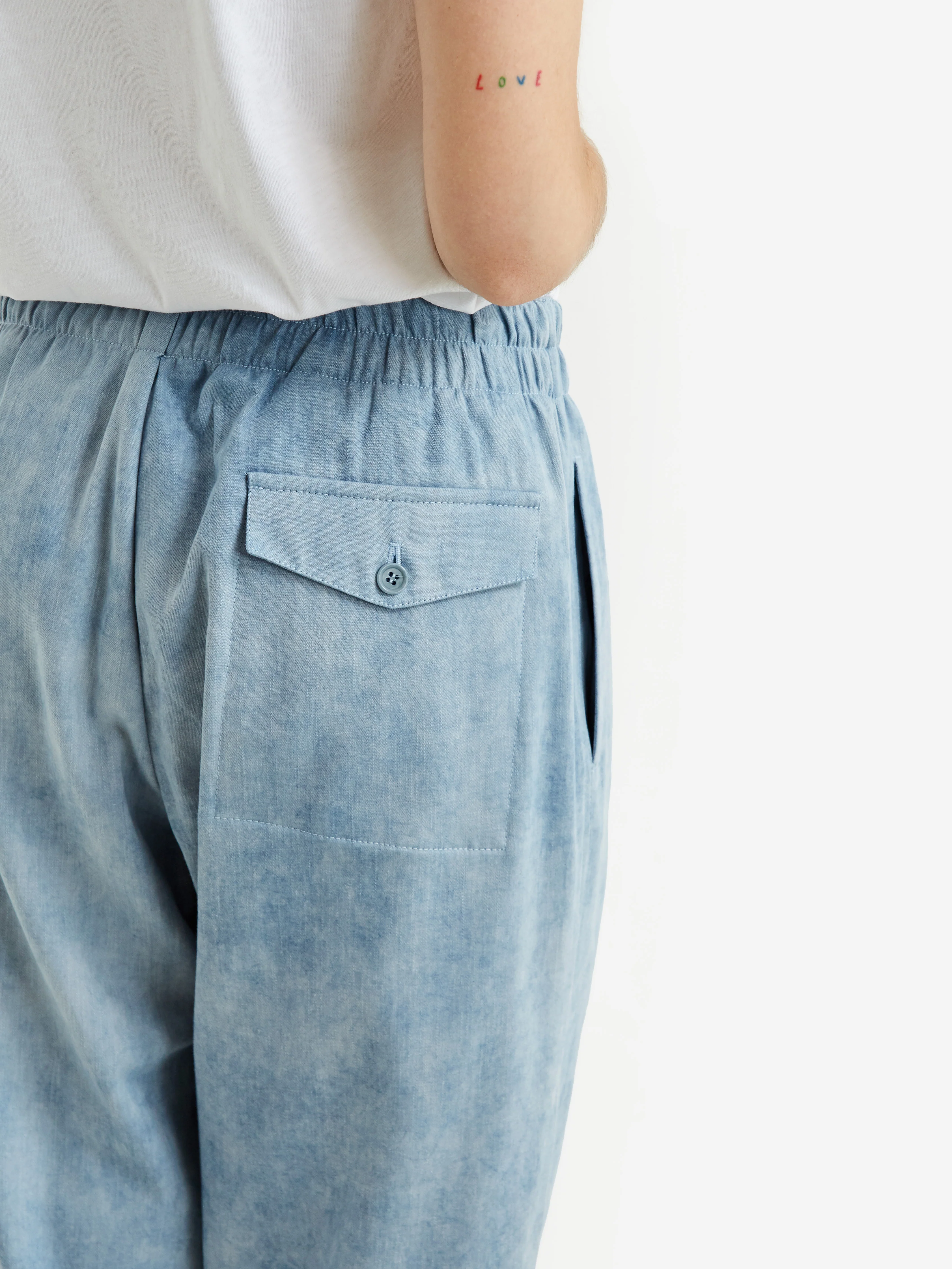 YMC Sylvian Trouser - Blue - Image 5