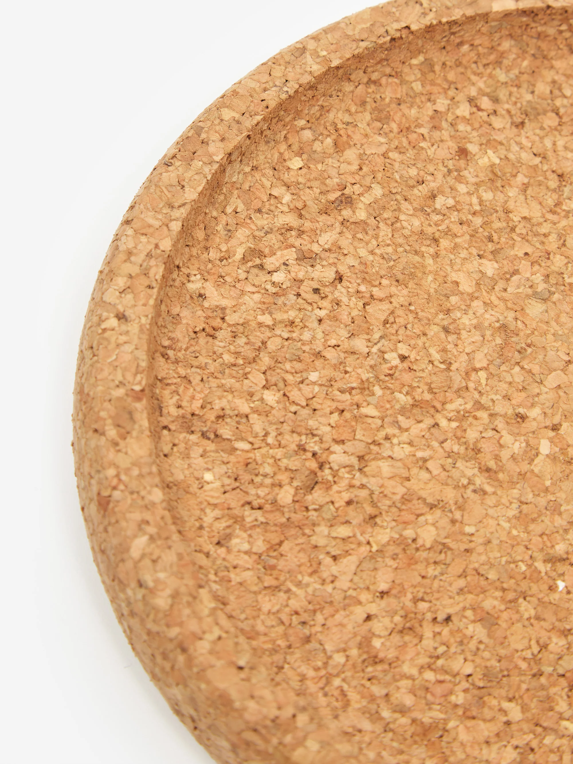 Yod and Co Round Cork Tray Medium - Brown - Image 2