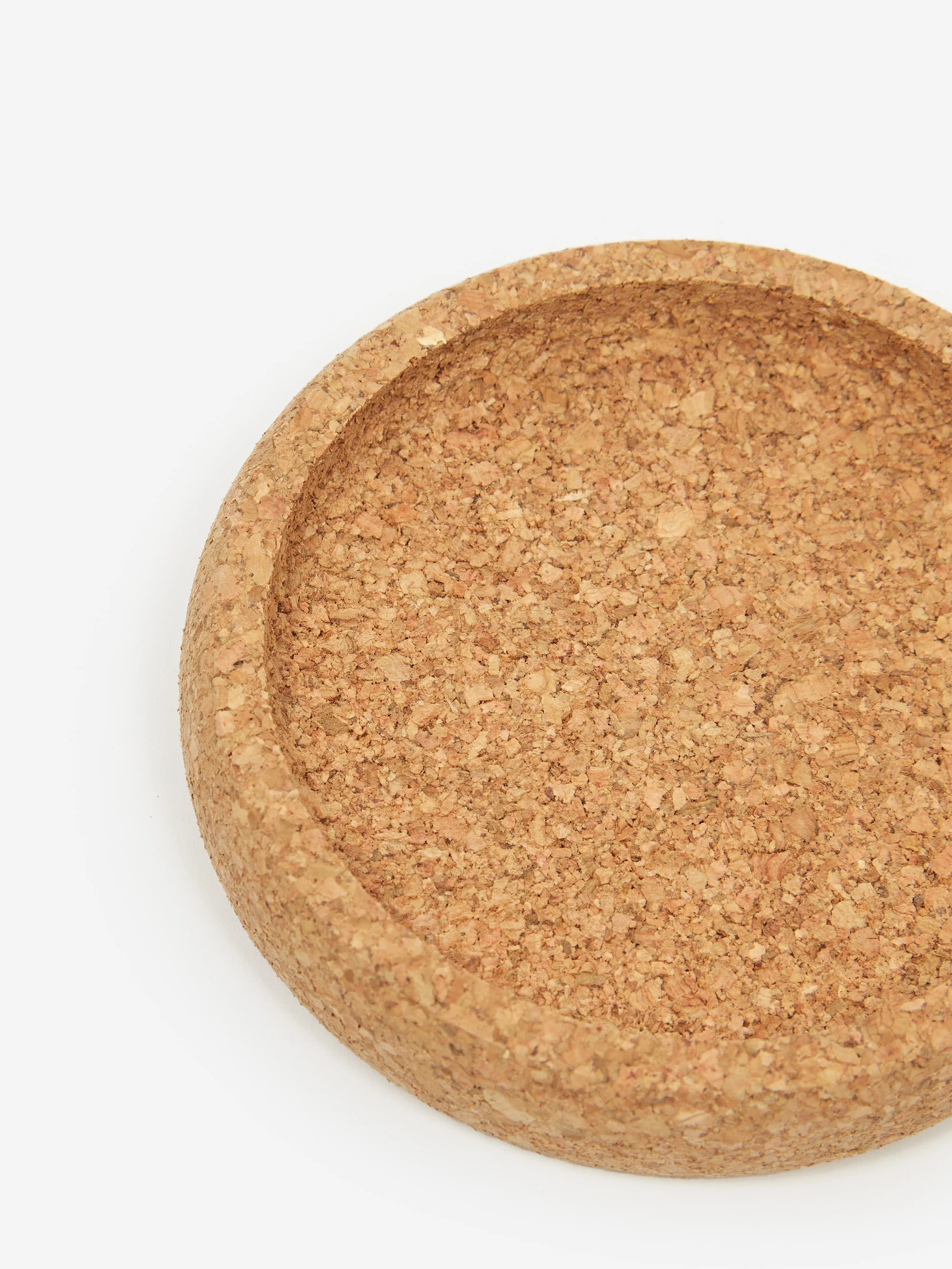 Yod and Co Round Cork Tray Small - Brown - Image 2