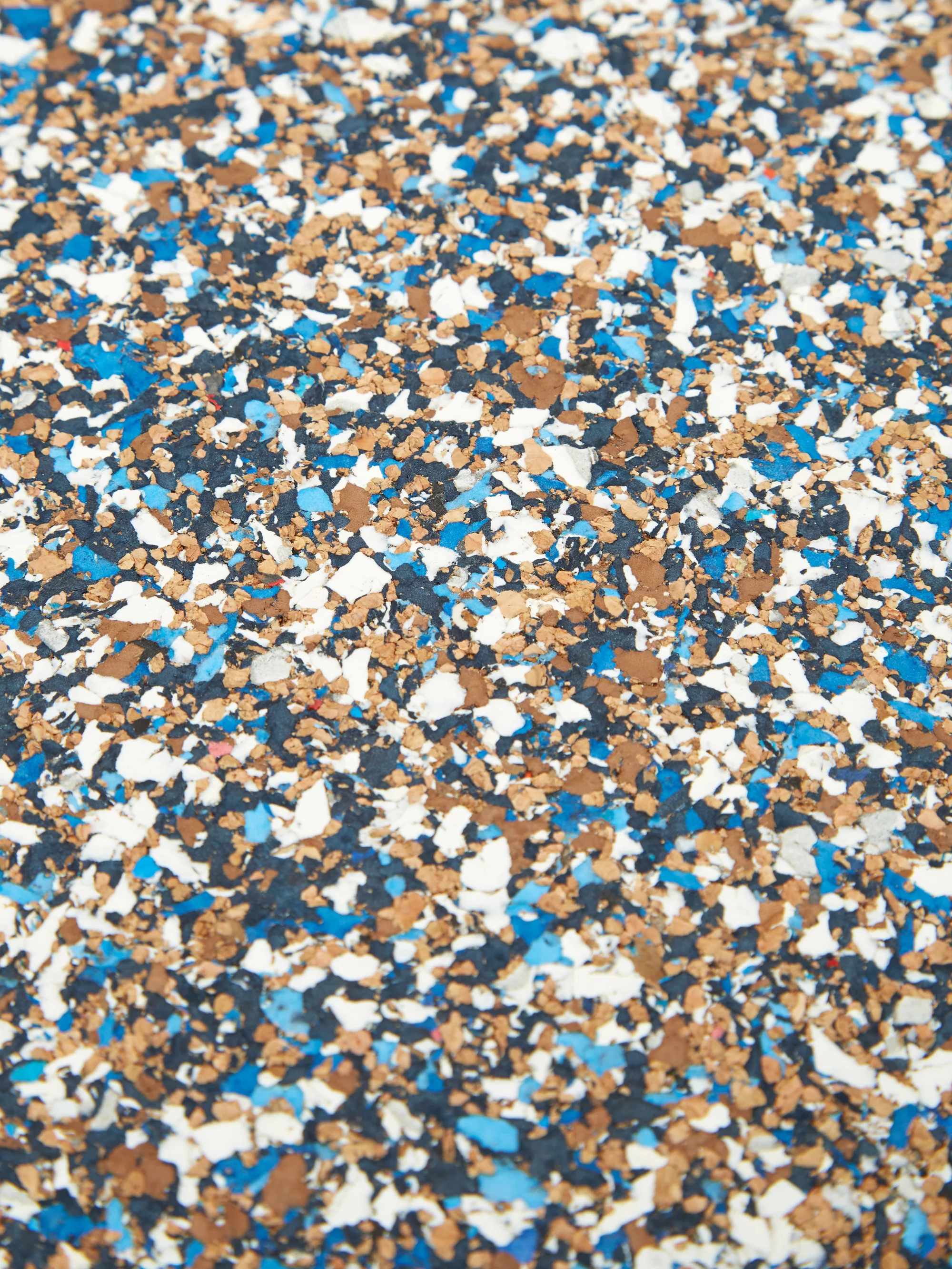 Yod and Co Speckled Cork Placemat 30cm - Blue - Image 3