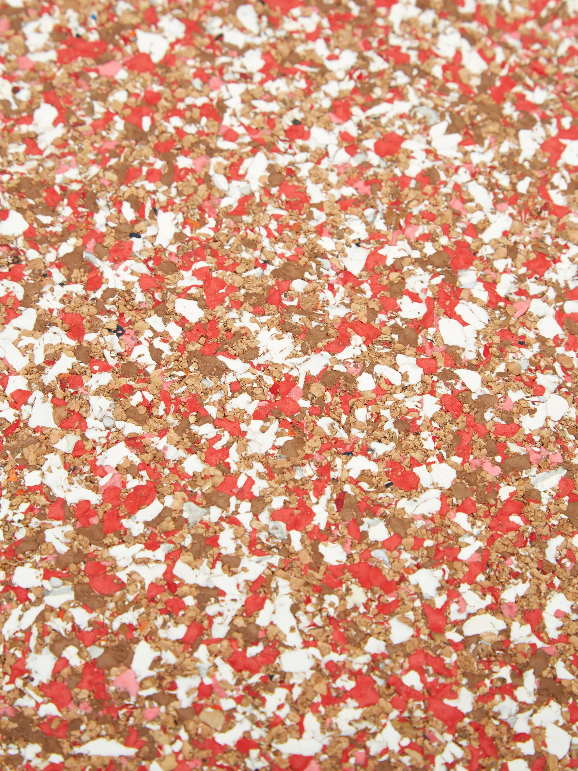 Yod and Co Speckled Cork Placemat 30cm - Red - Image 3