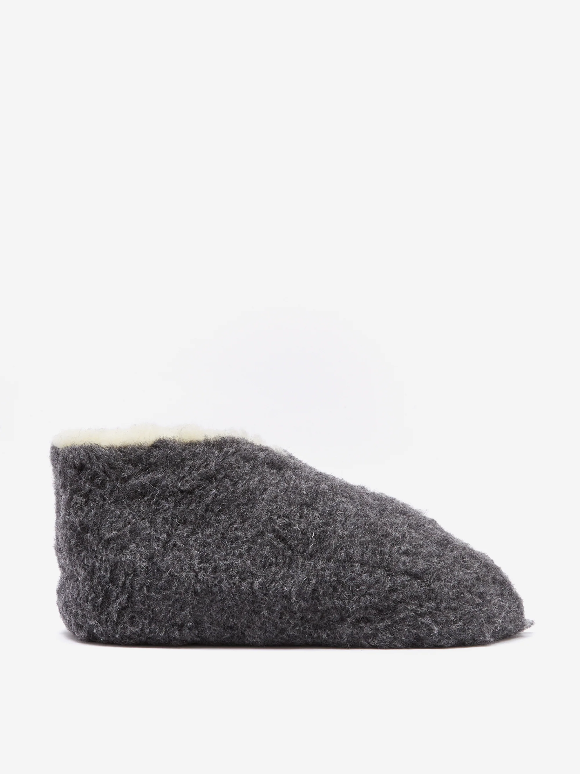 Yoko Wool Comfy Slipper Boot - Graphite