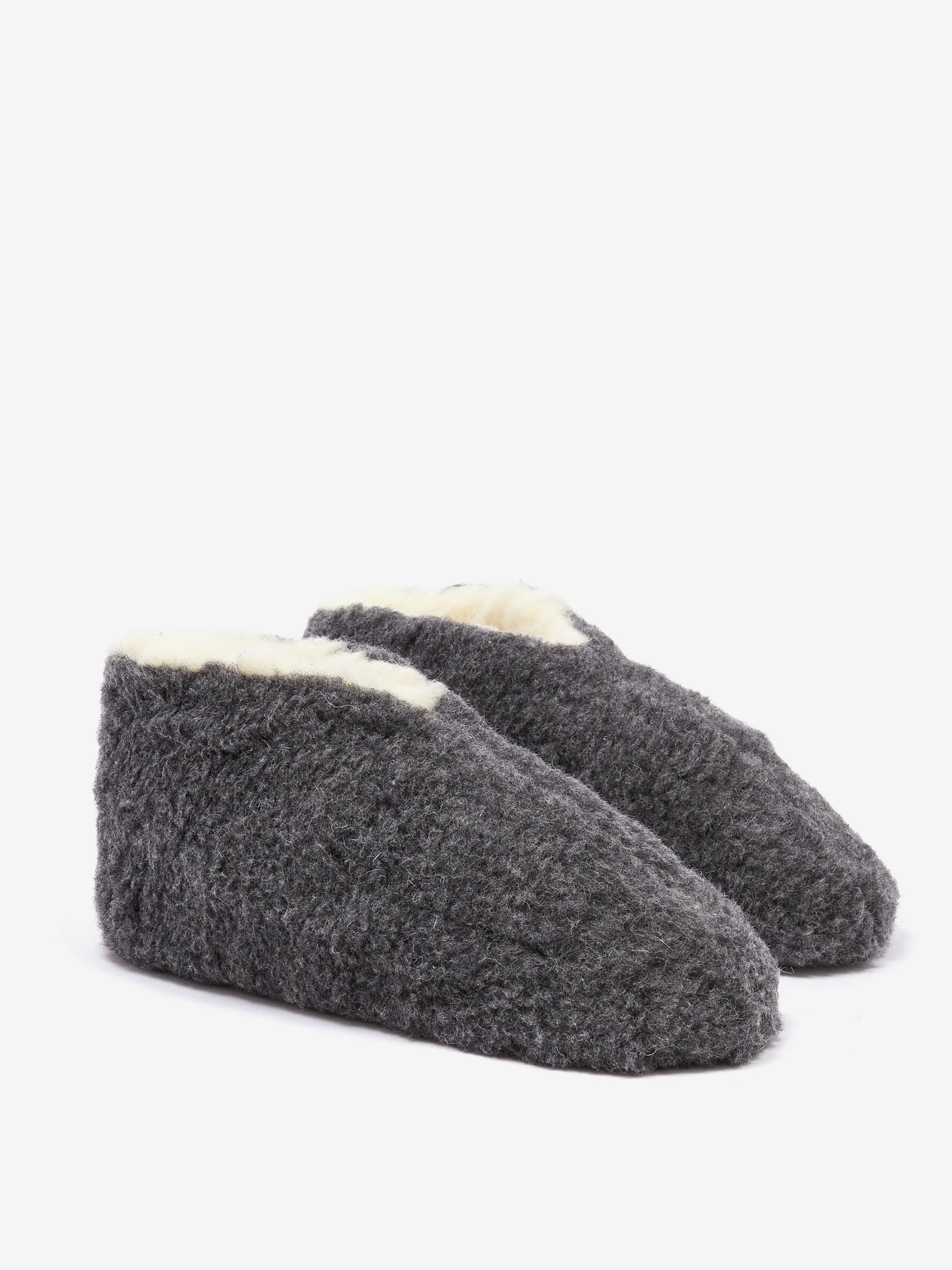Yoko Wool Comfy Slipper Boot - Graphite - Image 2