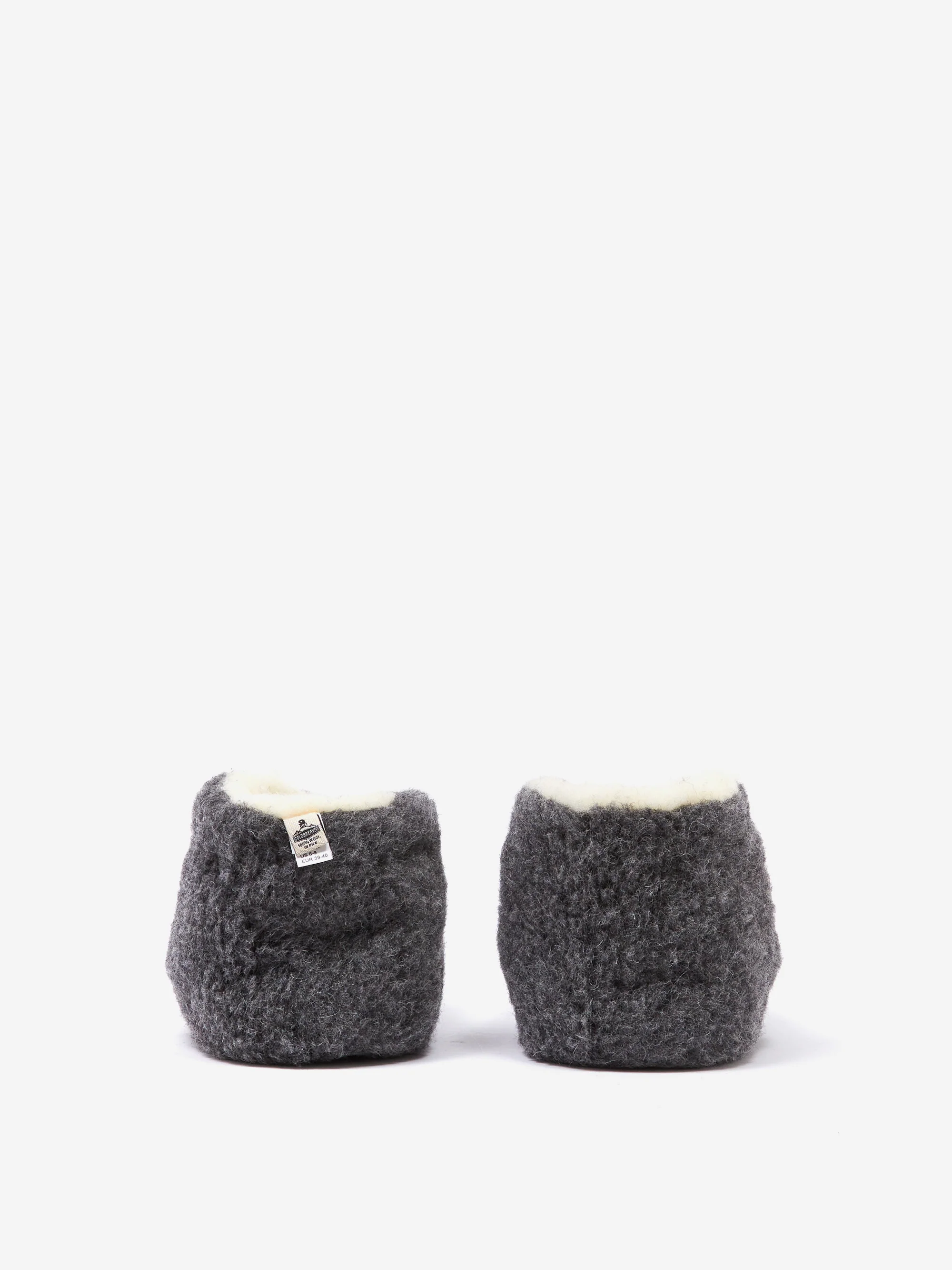 Yoko Wool Comfy Slipper Boot - Graphite - Image 3