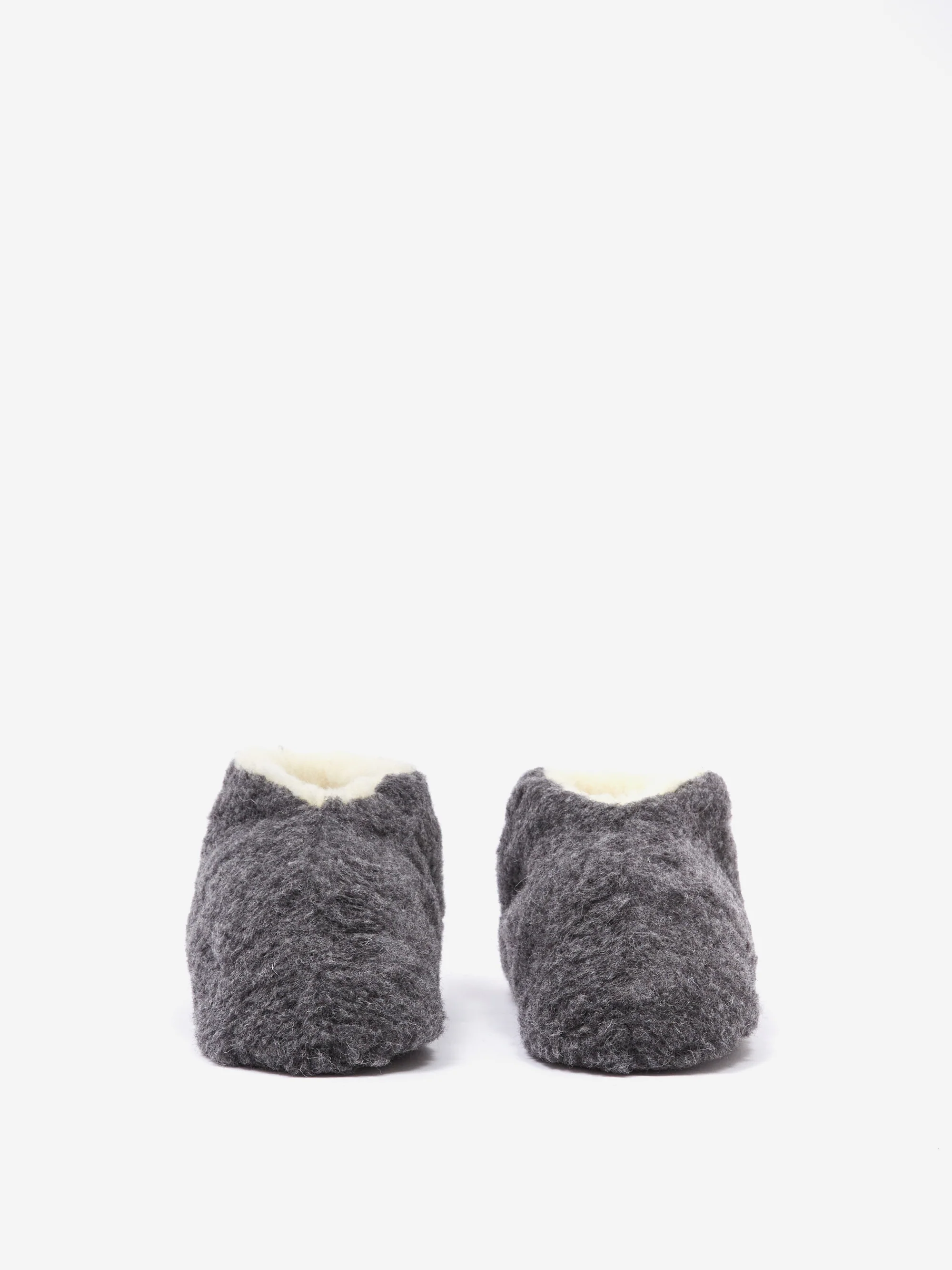Yoko Wool Comfy Slipper Boot - Graphite - Image 4