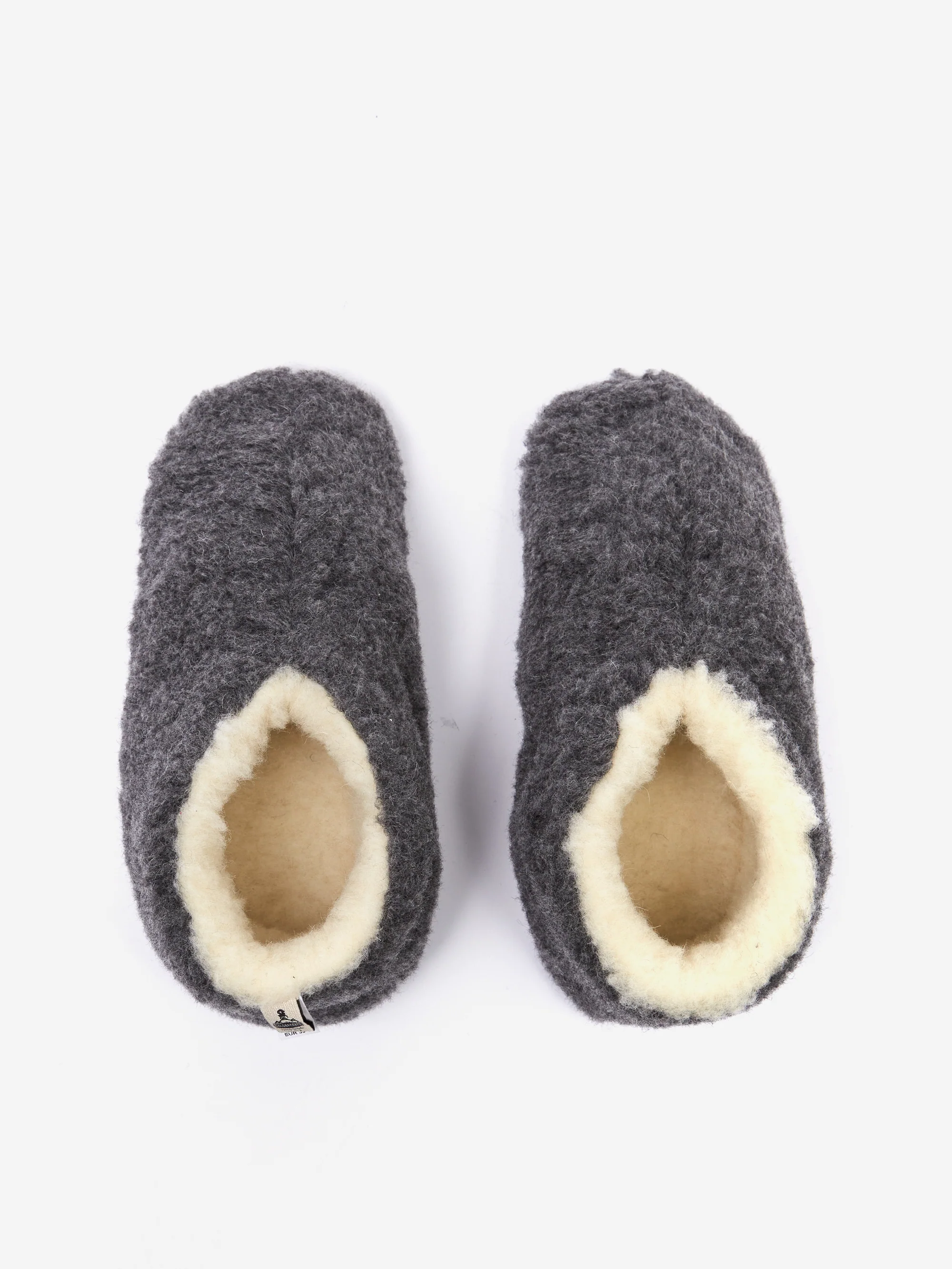 Yoko Wool Comfy Slipper Boot - Graphite - Image 6