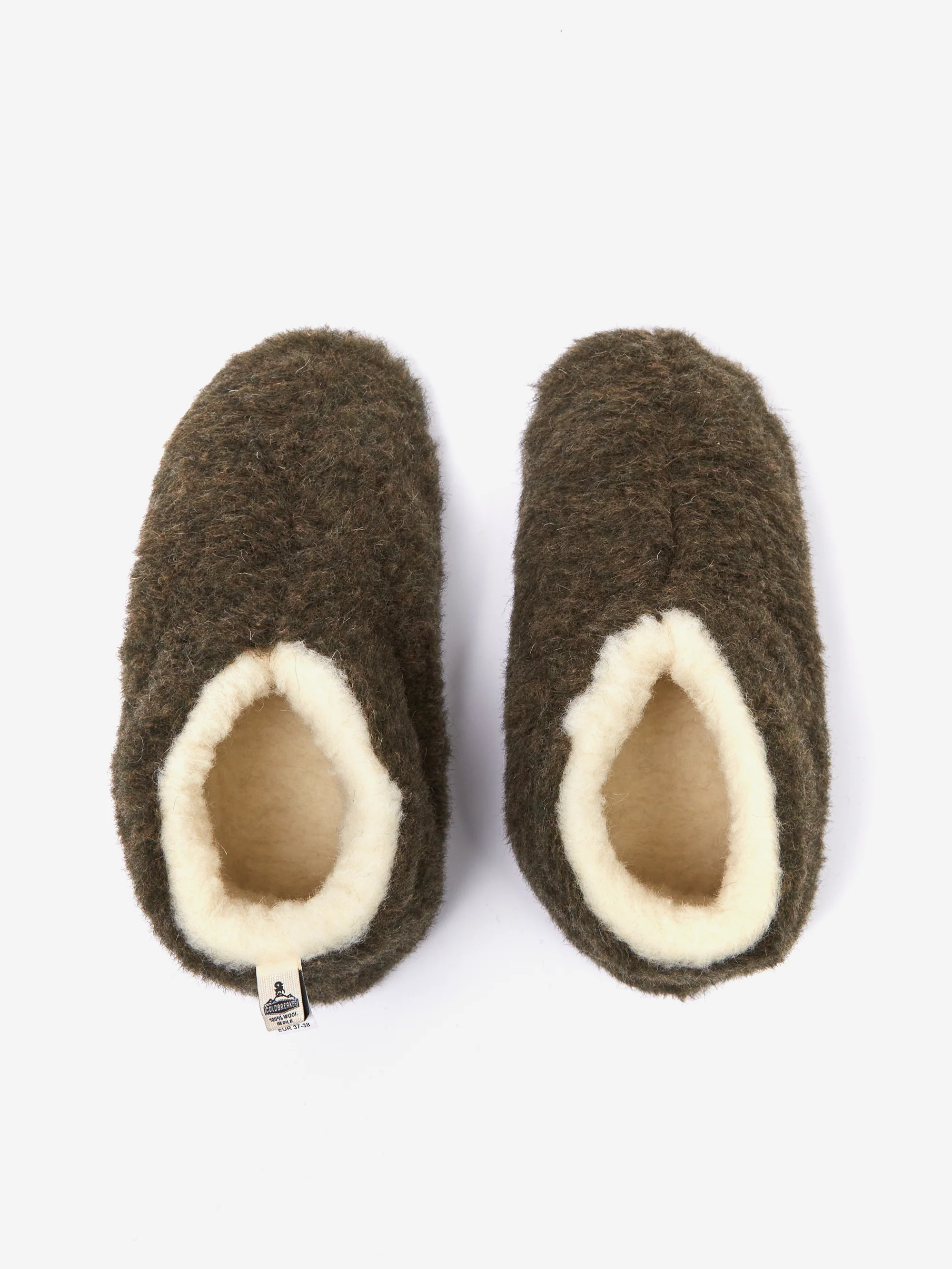 Yoko Wool Comfy Slipper Boot - Khaki - Image 6