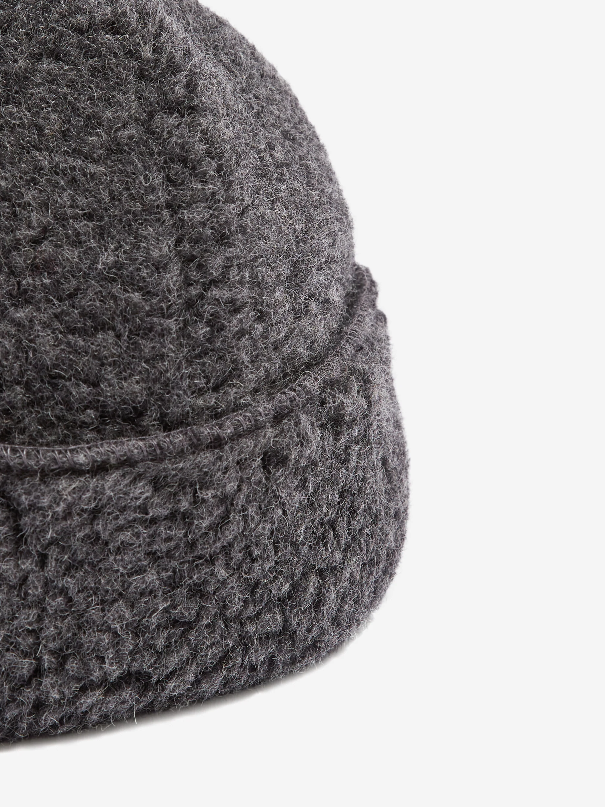 Yoko Wool x Goodhood Beanie Hat - Graphite - Image 2