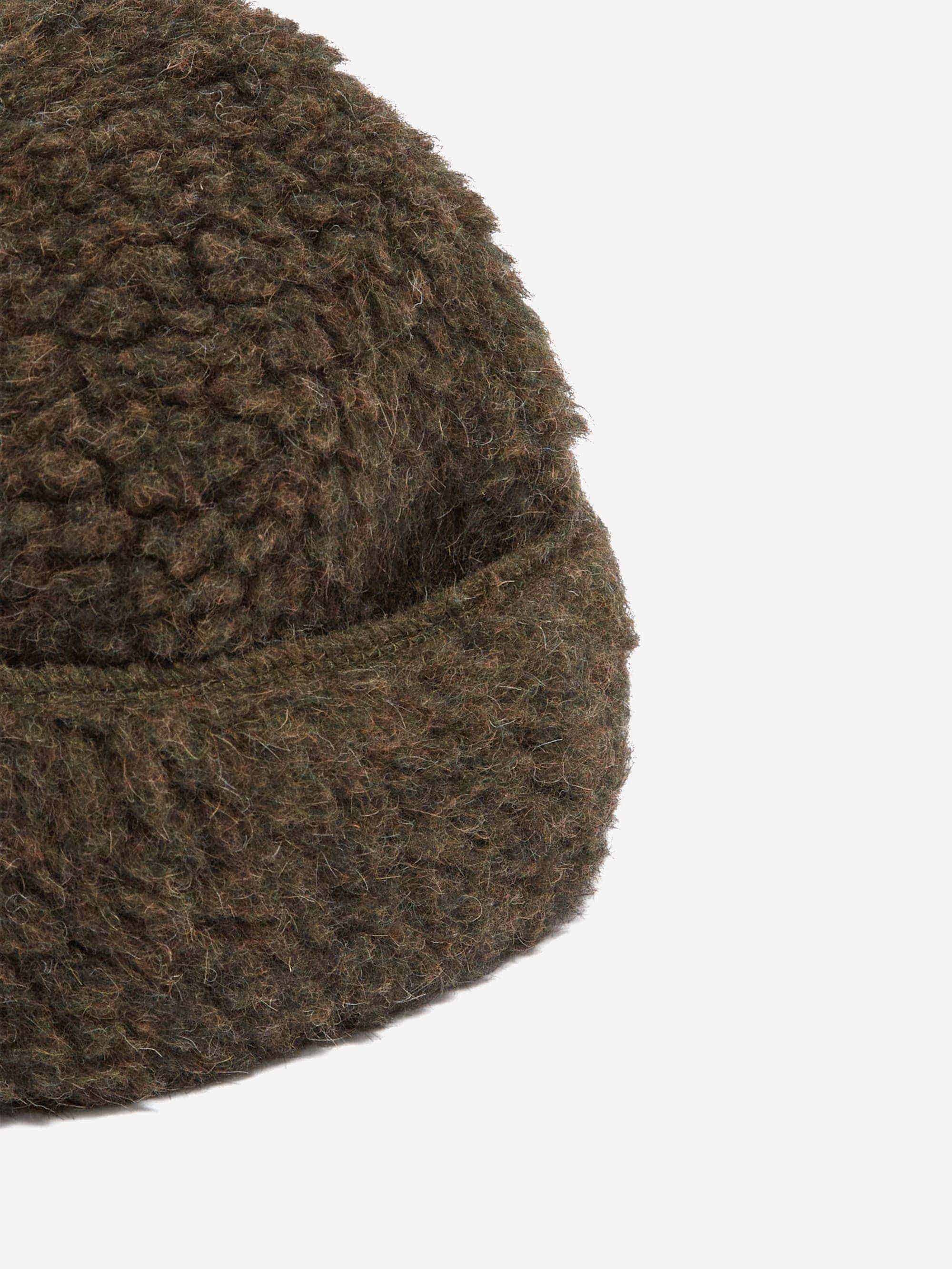 Yoko Wool x Goodhood Beanie Hat - Khaki - Image 2