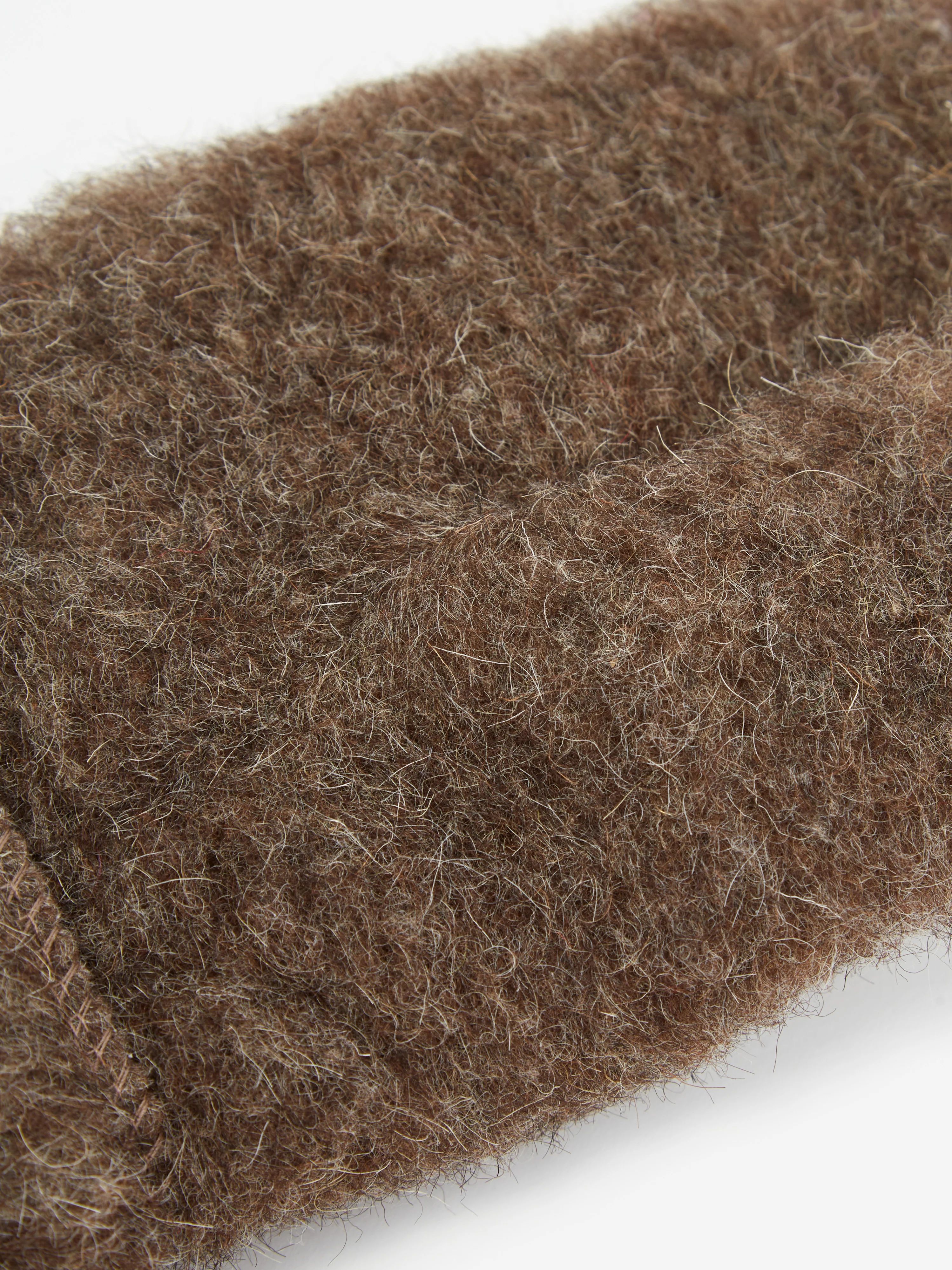 Yoko Wool x Goodhood Mittens - Brown - Image 3
