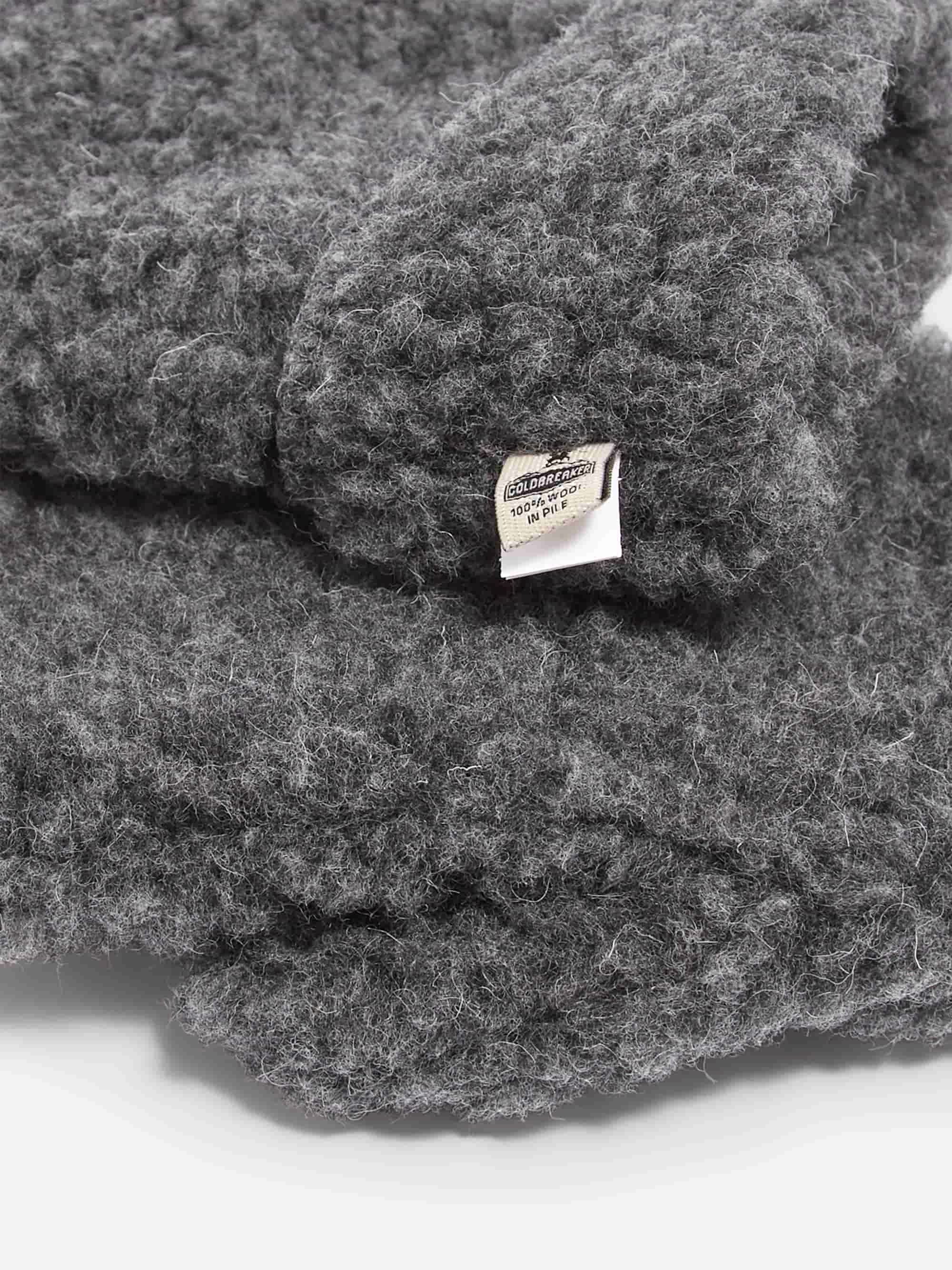 Yoko Wool x Goodhood Mittens - Graphite - Image 2