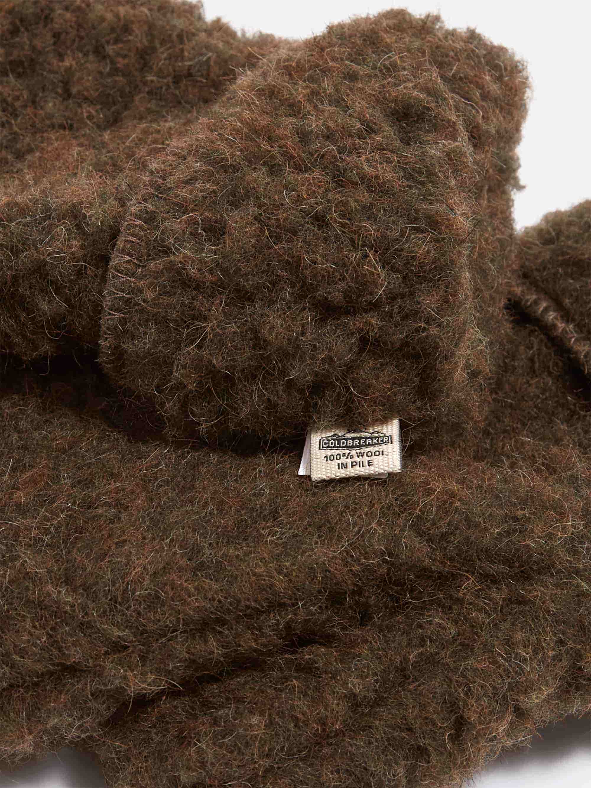 Yoko Wool x Goodhood Mittens - Khaki - Image 2