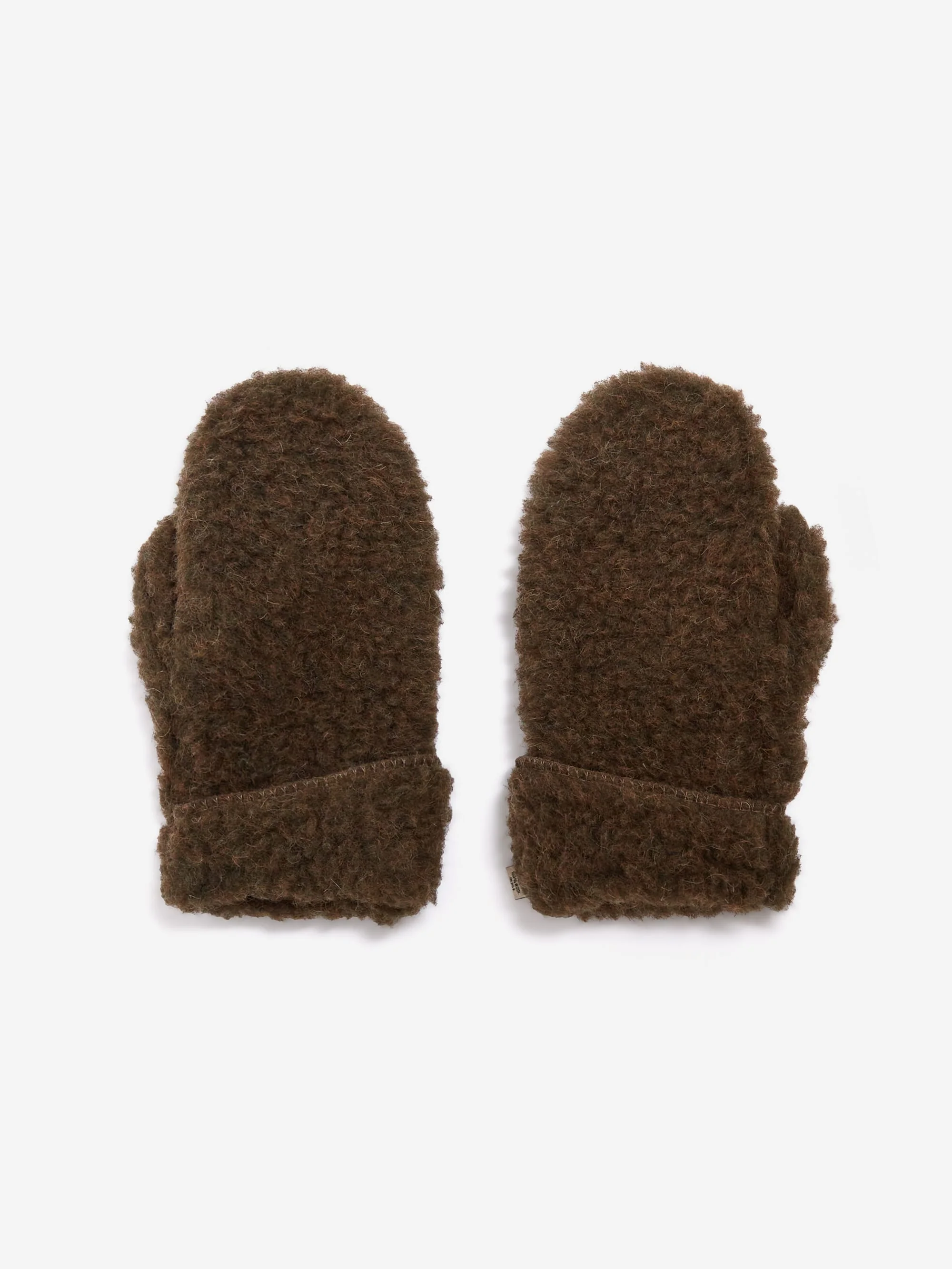 Yoko Wool x Goodhood Mittens - Khaki - Image 3