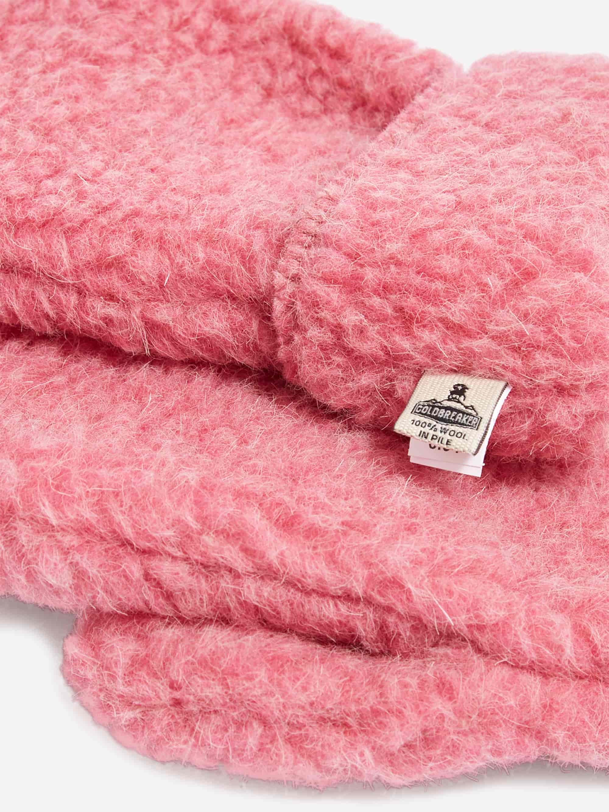 Yoko Wool x Goodhood Mittens - Pink - Image 2