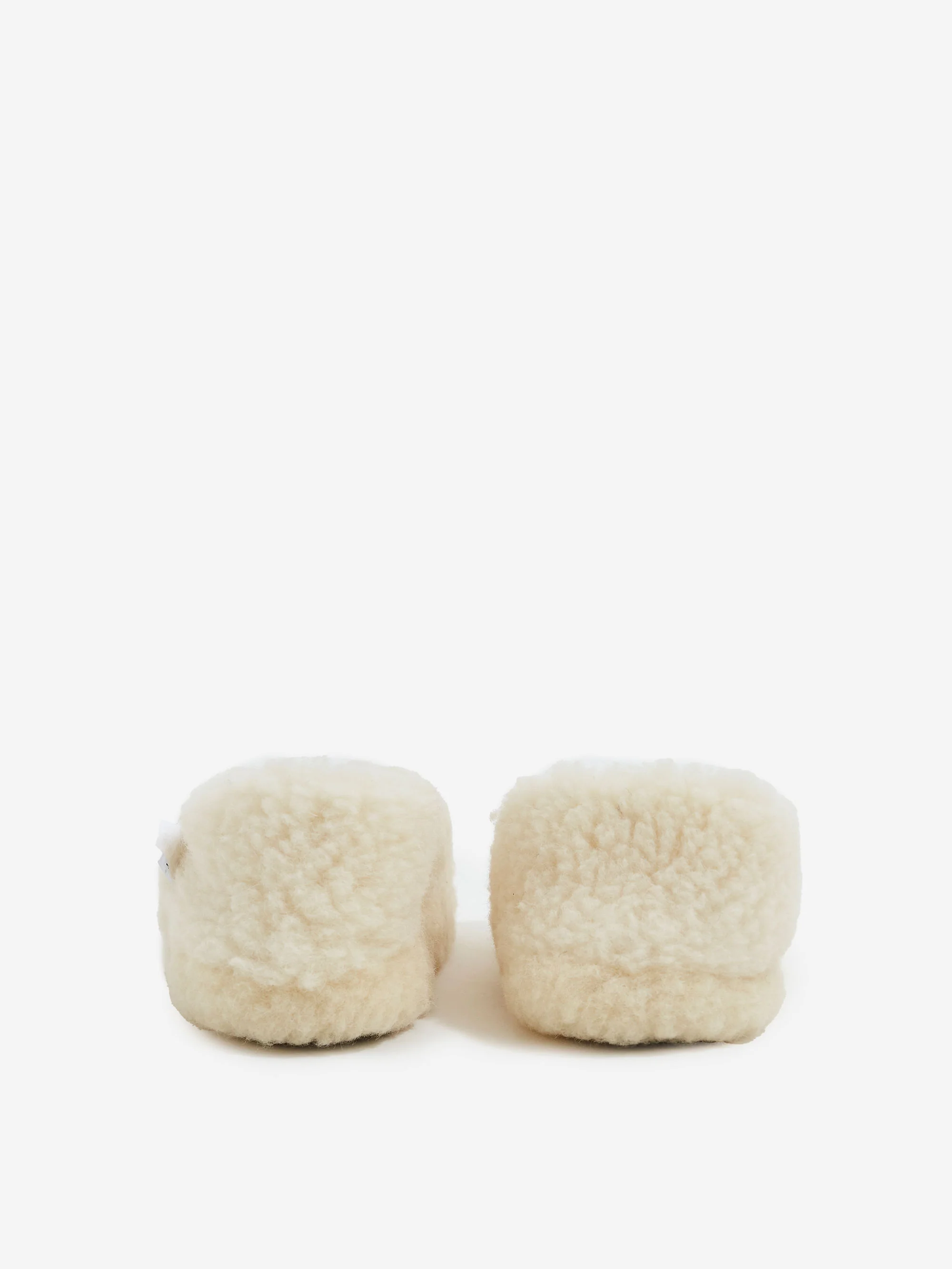 Yoko Wool x Goodhood Siberian Wool Slippers - All Natural - Image 6